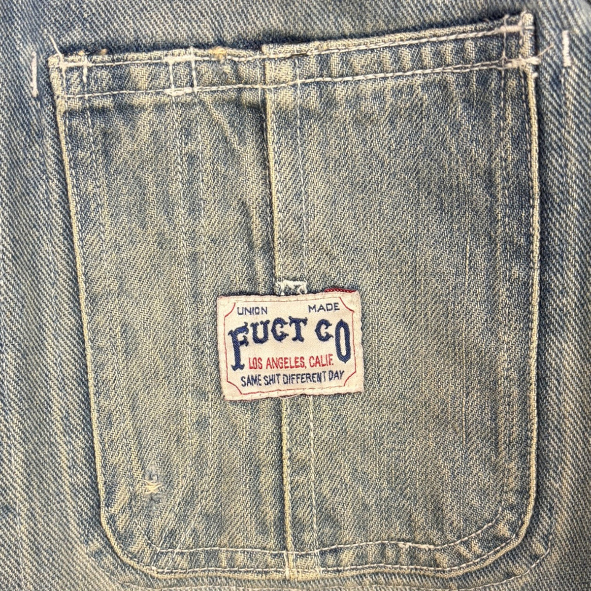 FCUT SSDD Denim Chore Coat Light Wash