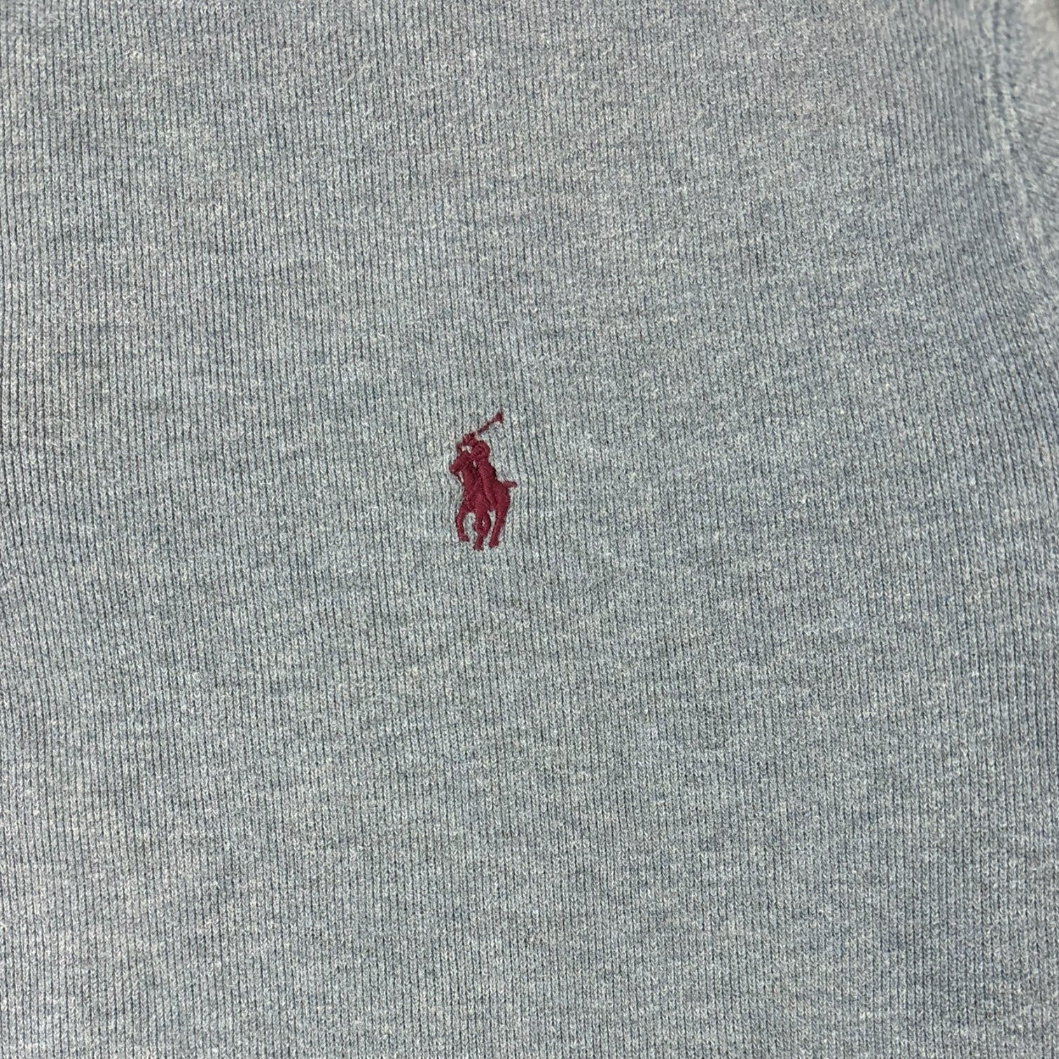 Polo Ralph Lauren Quarter-Zip Knit Sweater Blue