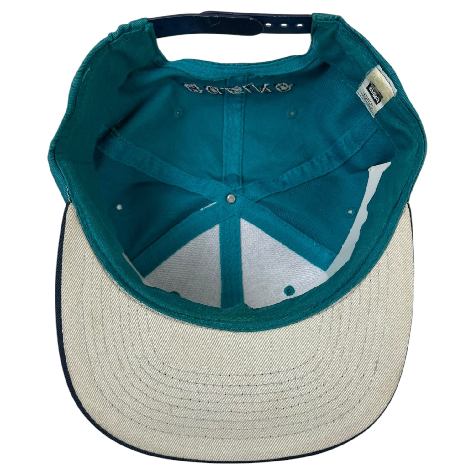 Vintage 90’s Seattle Mariners Ken Griffey Jr. Snapback Hat Turquoise
