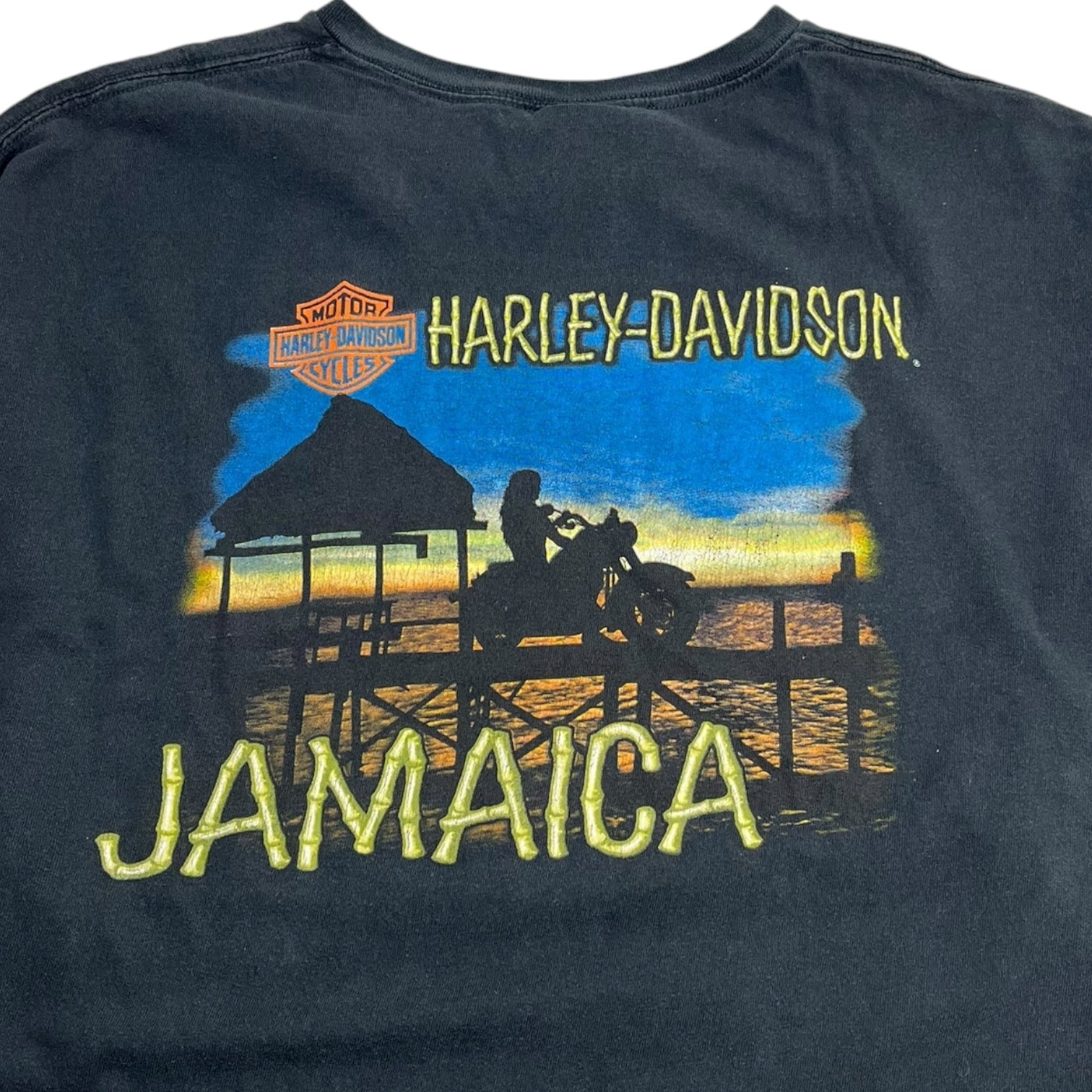 Vintage Harley Davidson Jamaica Longsleeve T-Shirt
