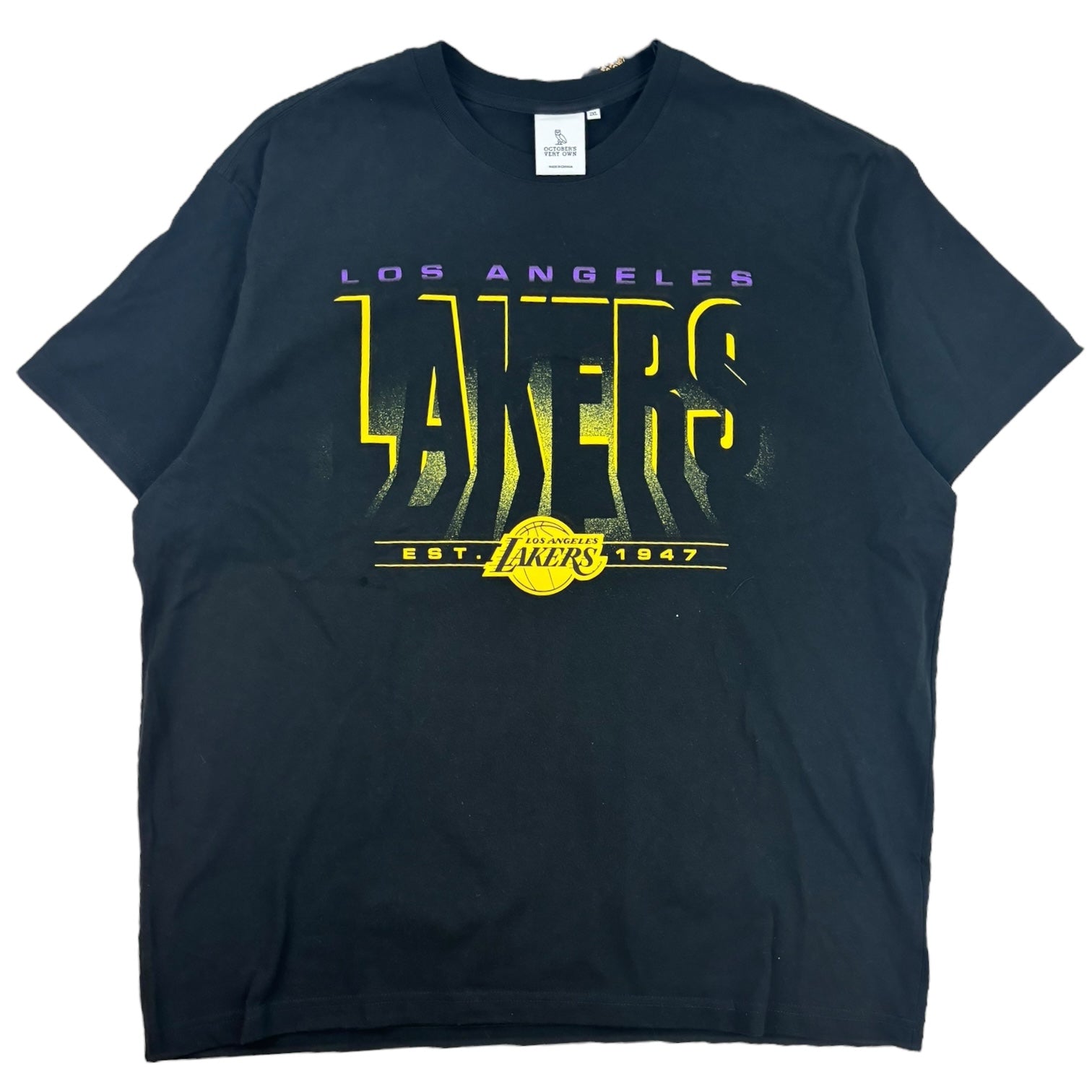 OVO NBA Los Angeles Lakers T-Shirt Black