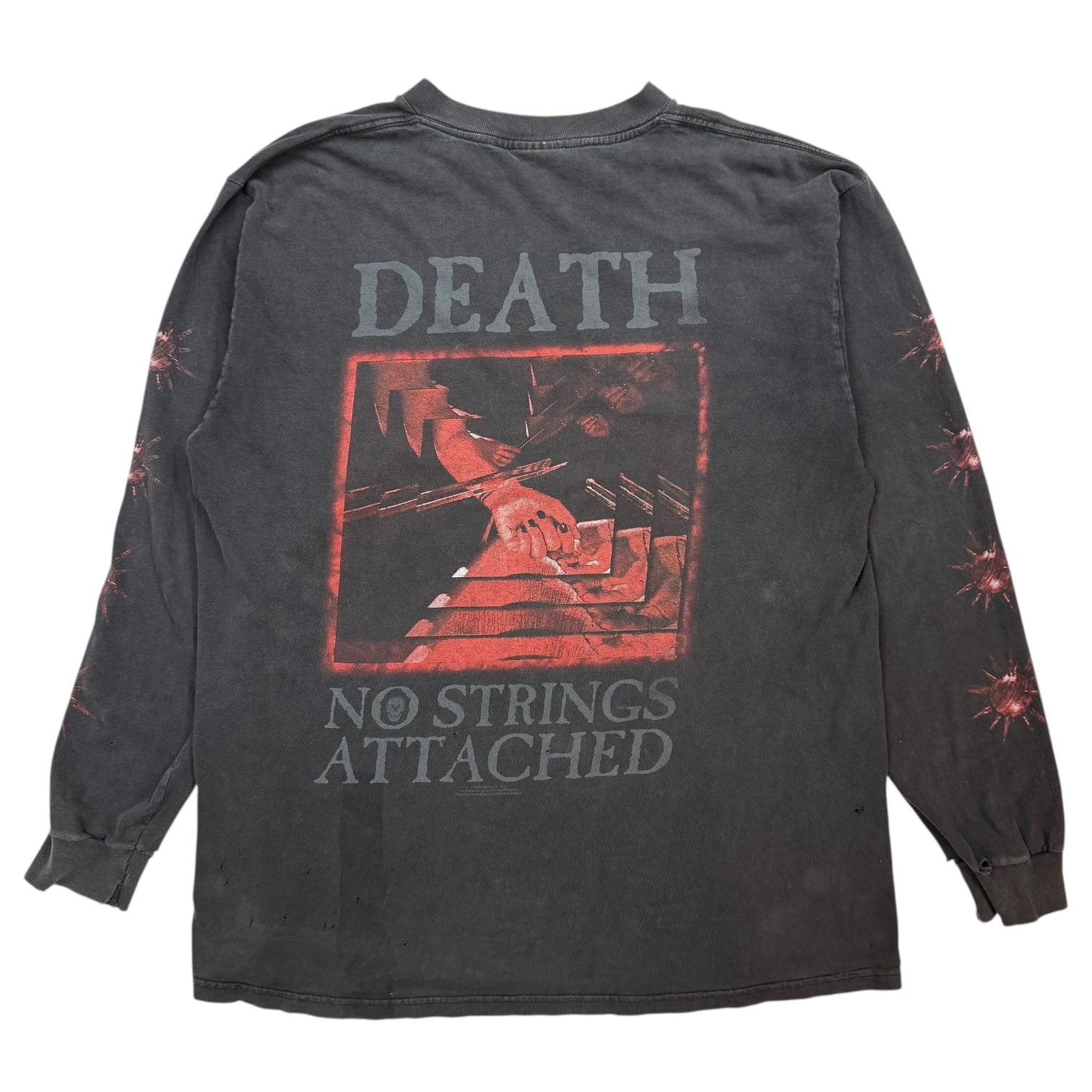 Vintage Cradle Of Filth ‘No Strings Attached’ L/S Tee Dark Grey