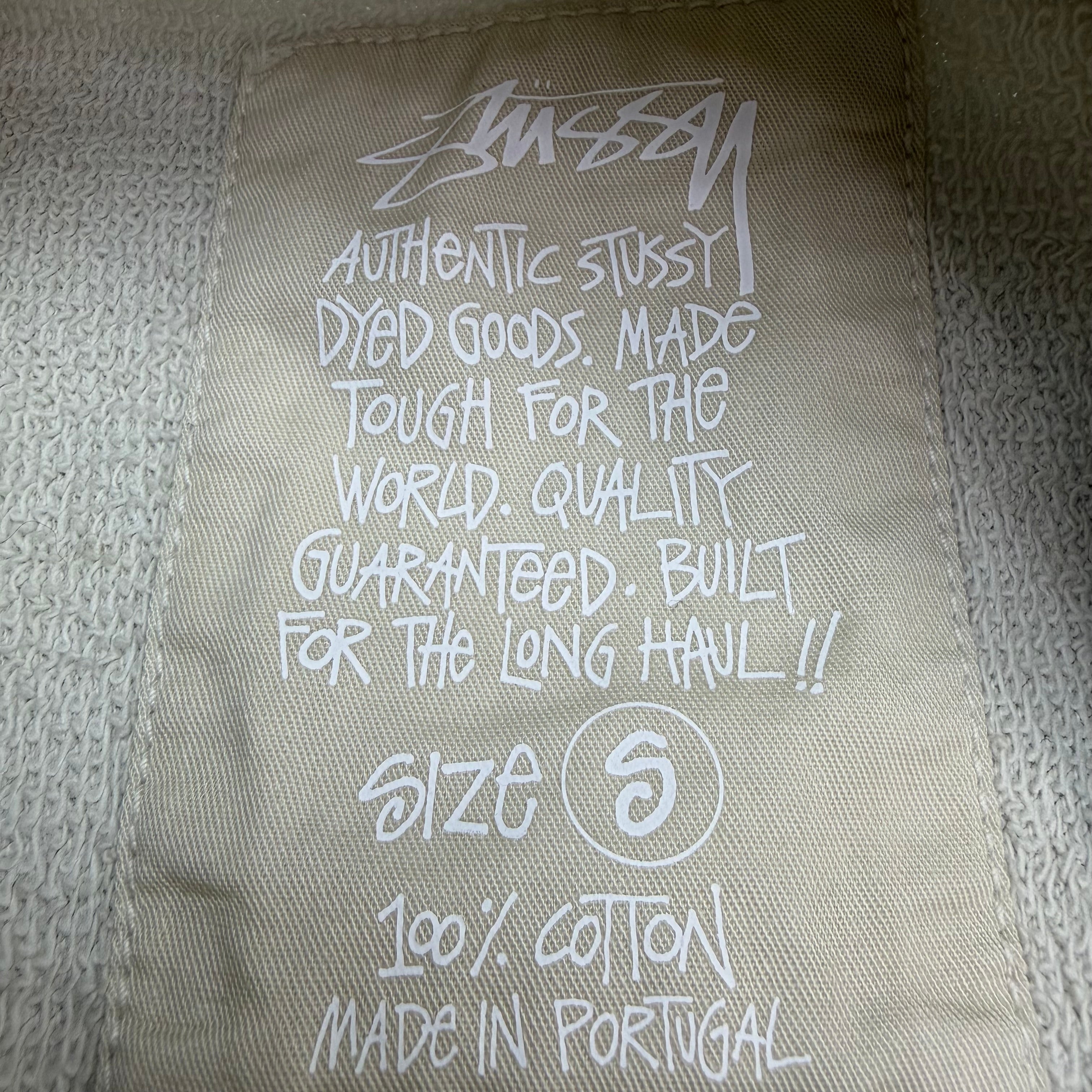 Stussy Lightweight Terry Crewneck Stone