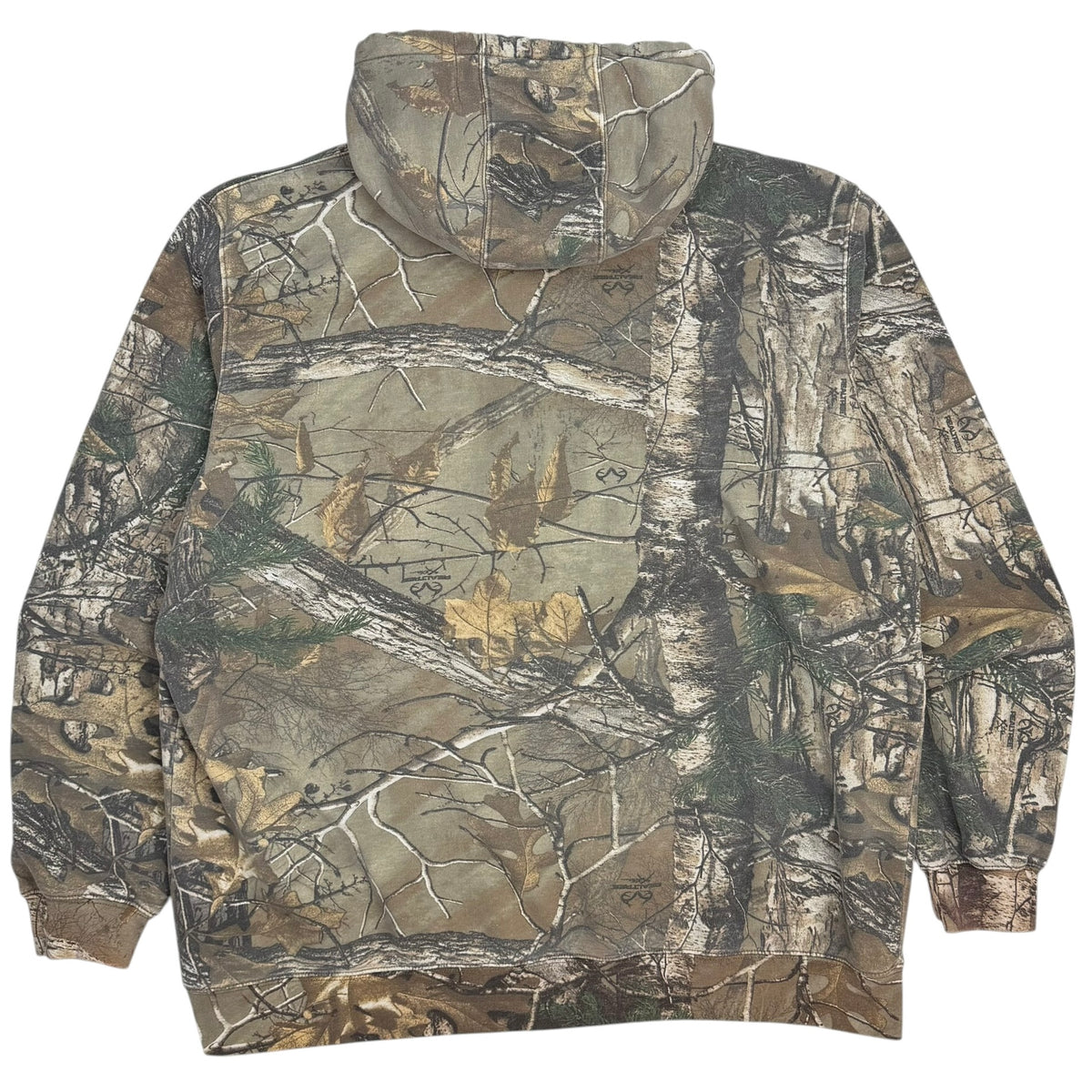 Vintage Carhartt Real Tree Zip Up Hoodie Camo