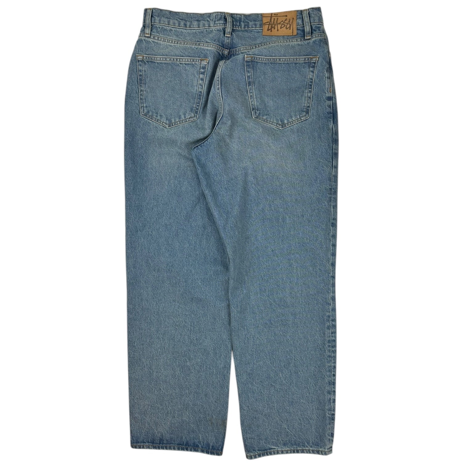 Stussy Big Ol’ Jeans Denim Washed Blue