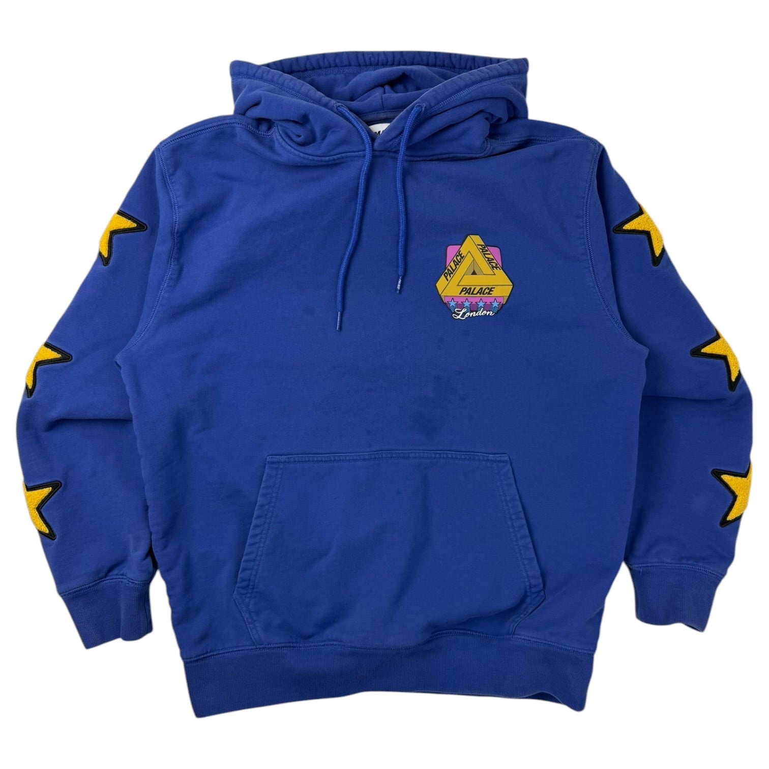 Palace Tri-Ferg Logo Pullover Hoodie Blue