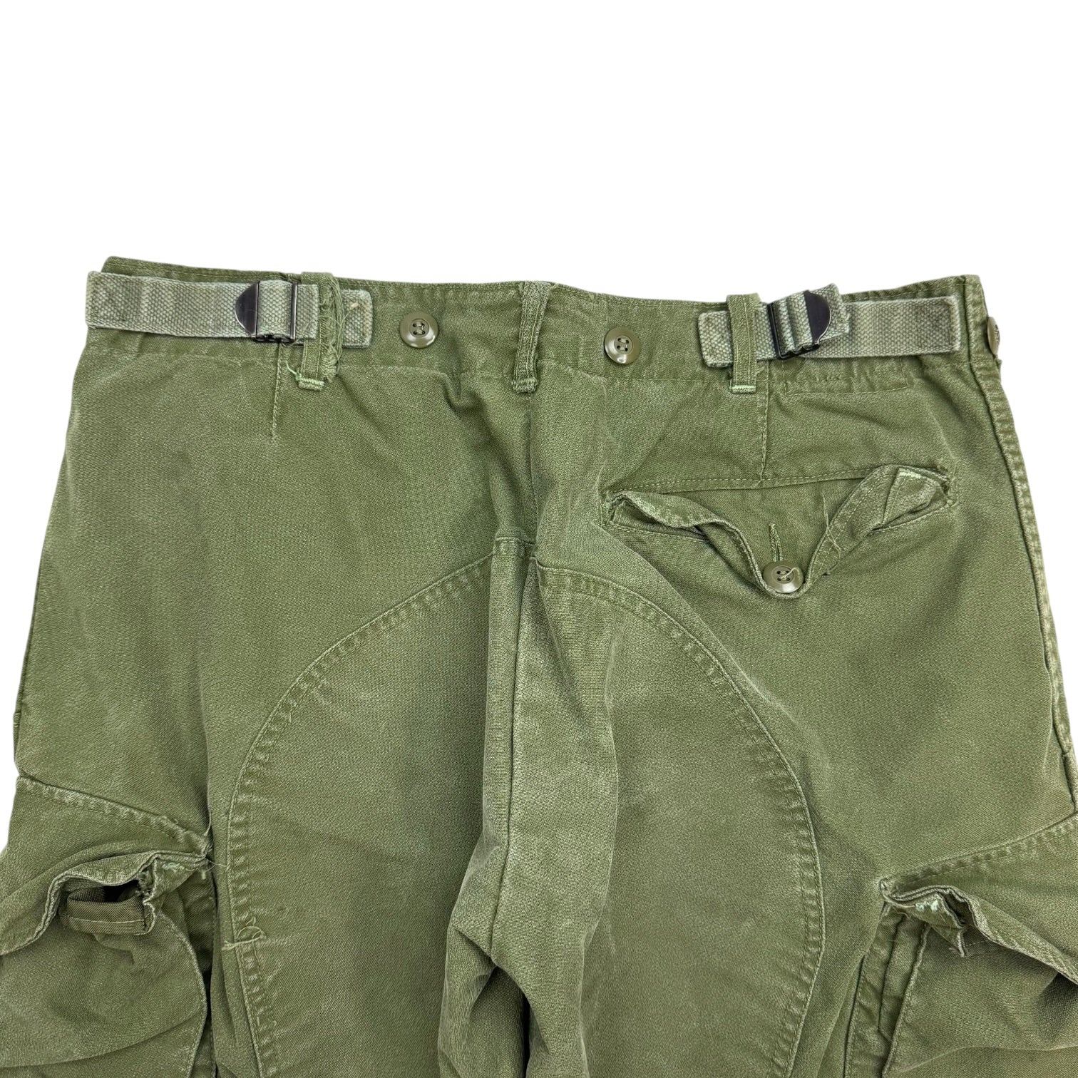 Vintage Army Cargo Pants Green