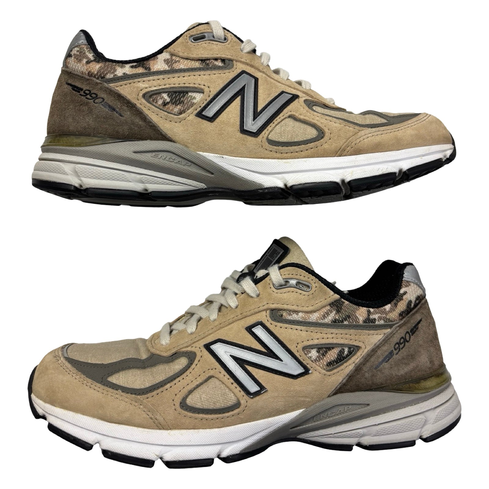 New Balance 990v4 Camo Survival Pack (Used)