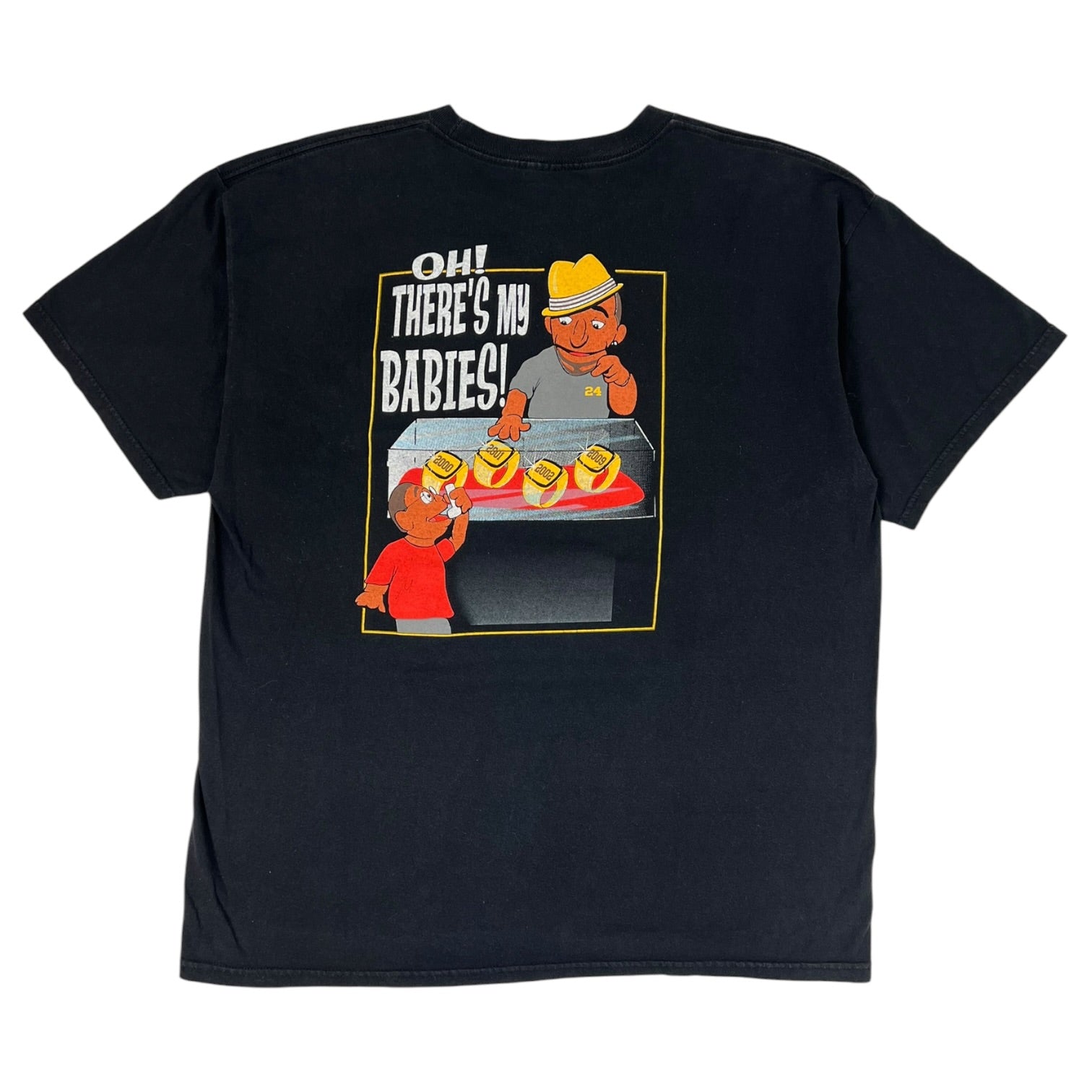 Vintage Lil Dez “Where are Kobe’s Four Rings?” T-Shirt Black