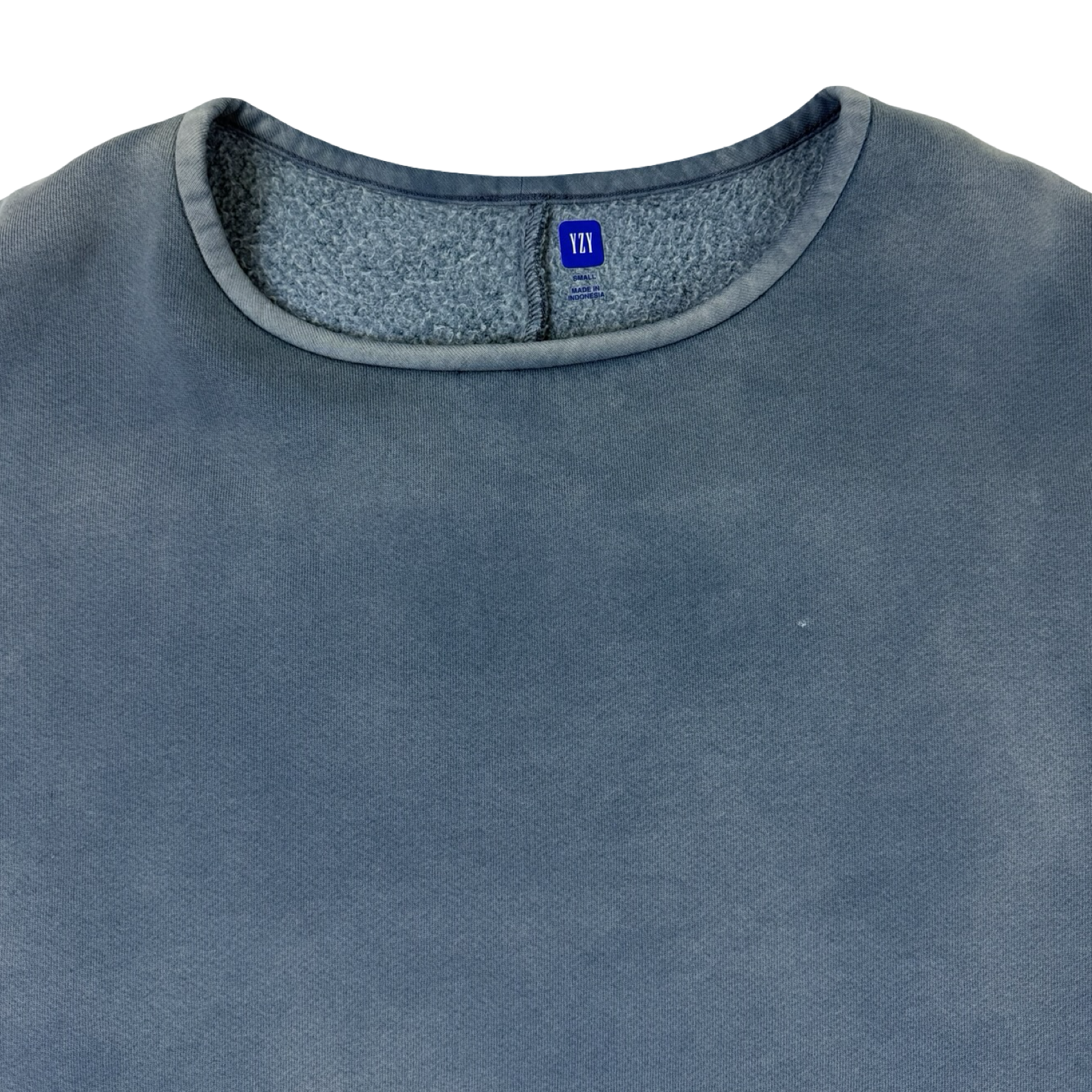 Yeezy Gap Engineered by Balenciaga Fleece Yoke T-Shirt Bluestone