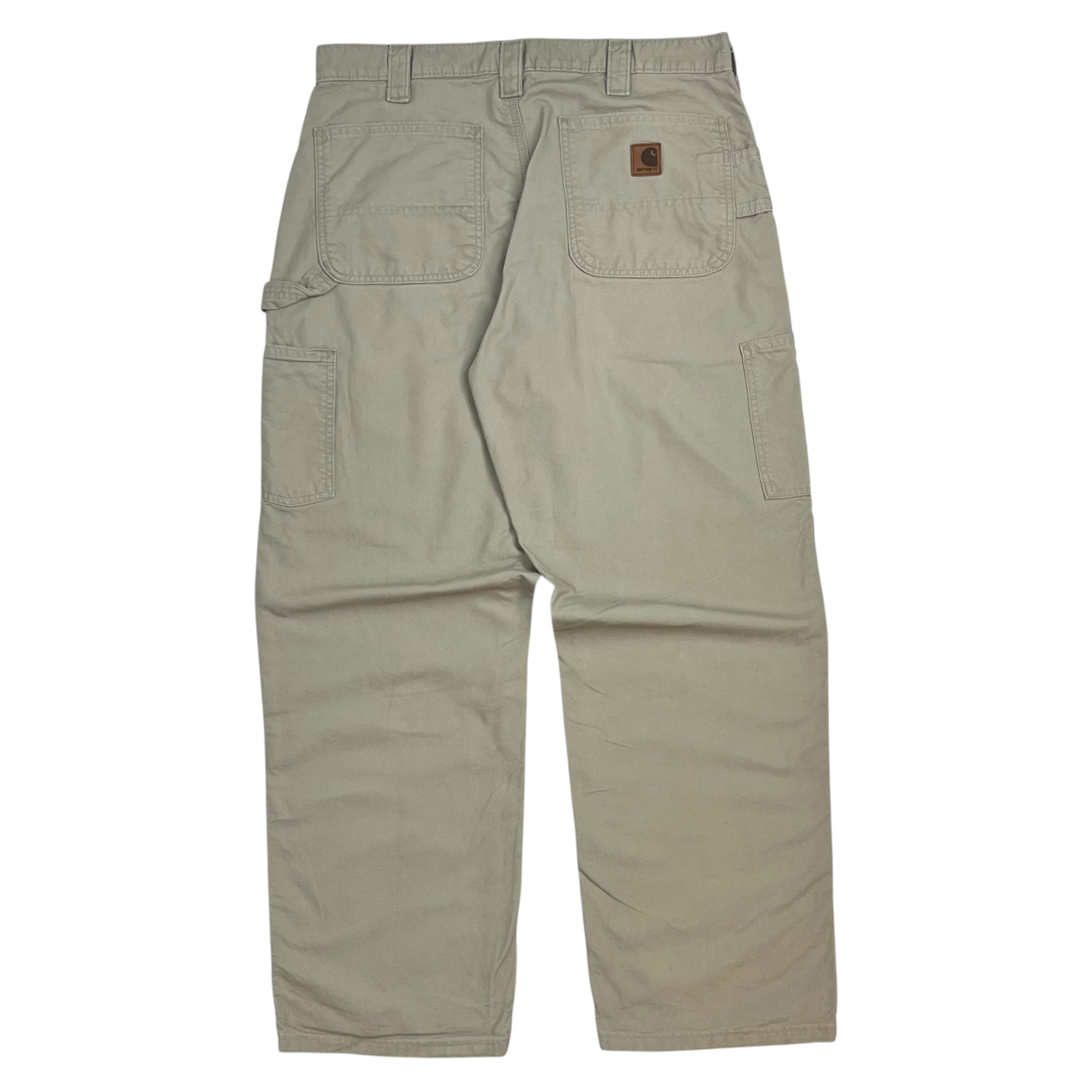 Vintage Carhartt Dungaree Pants Beige