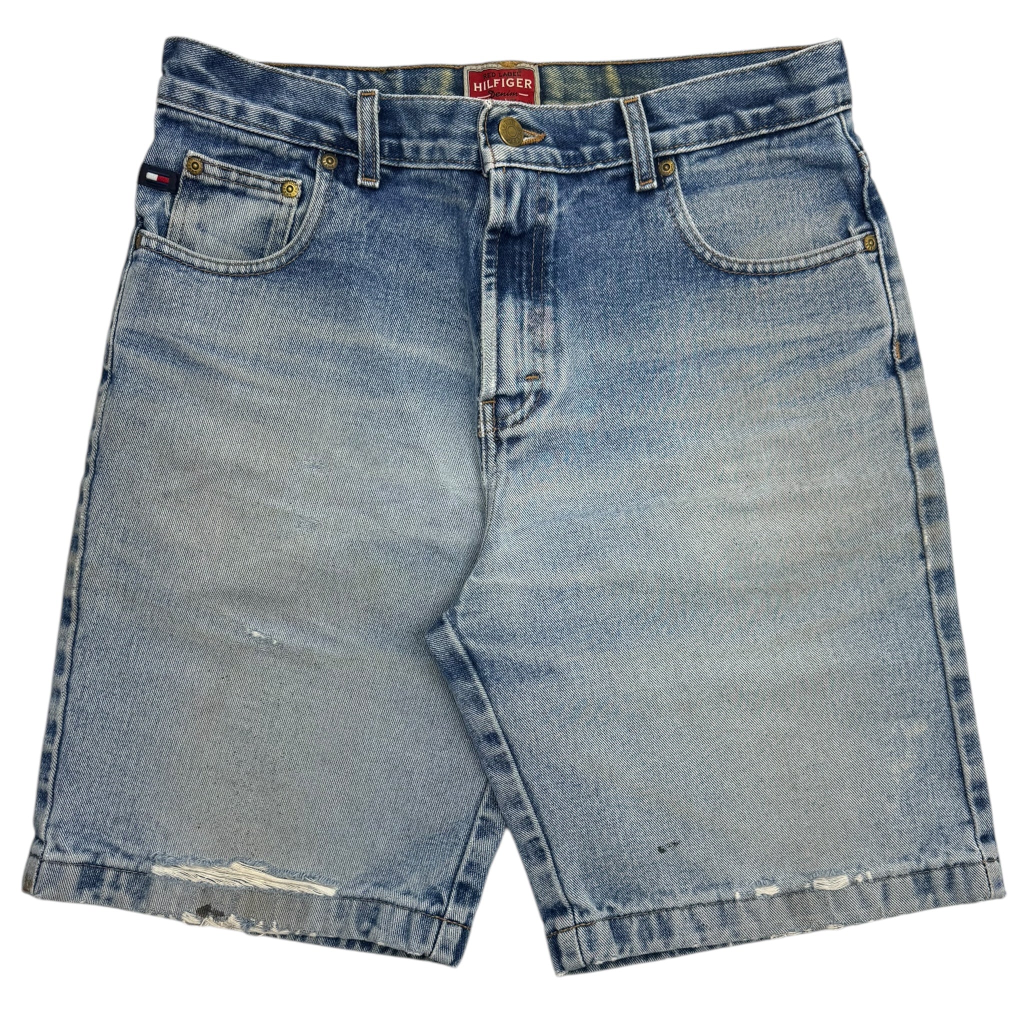 Vintage Tommy Hilfiger Light Wash Denim Shorts
