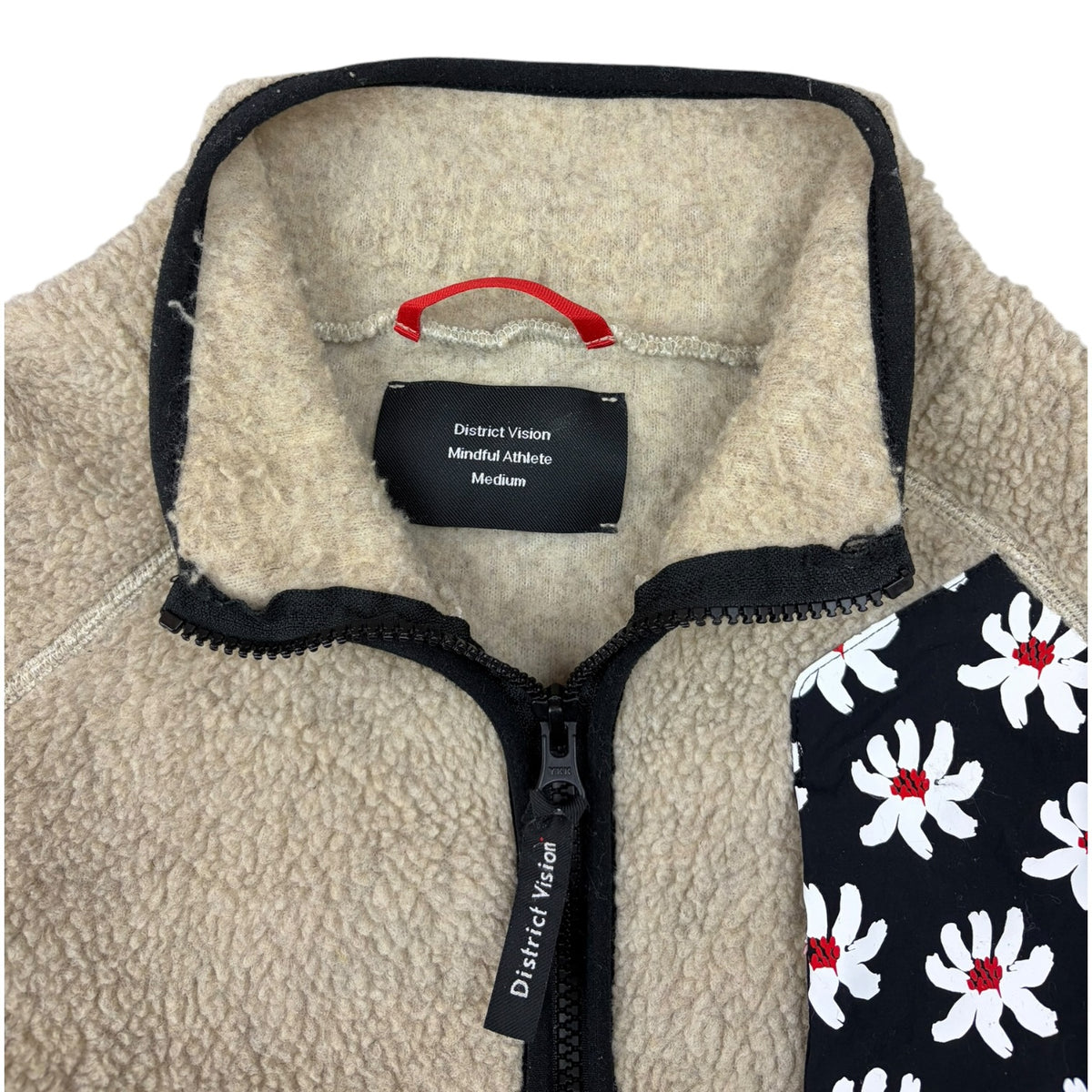 District Vision Greg Fleece Jacket Beige