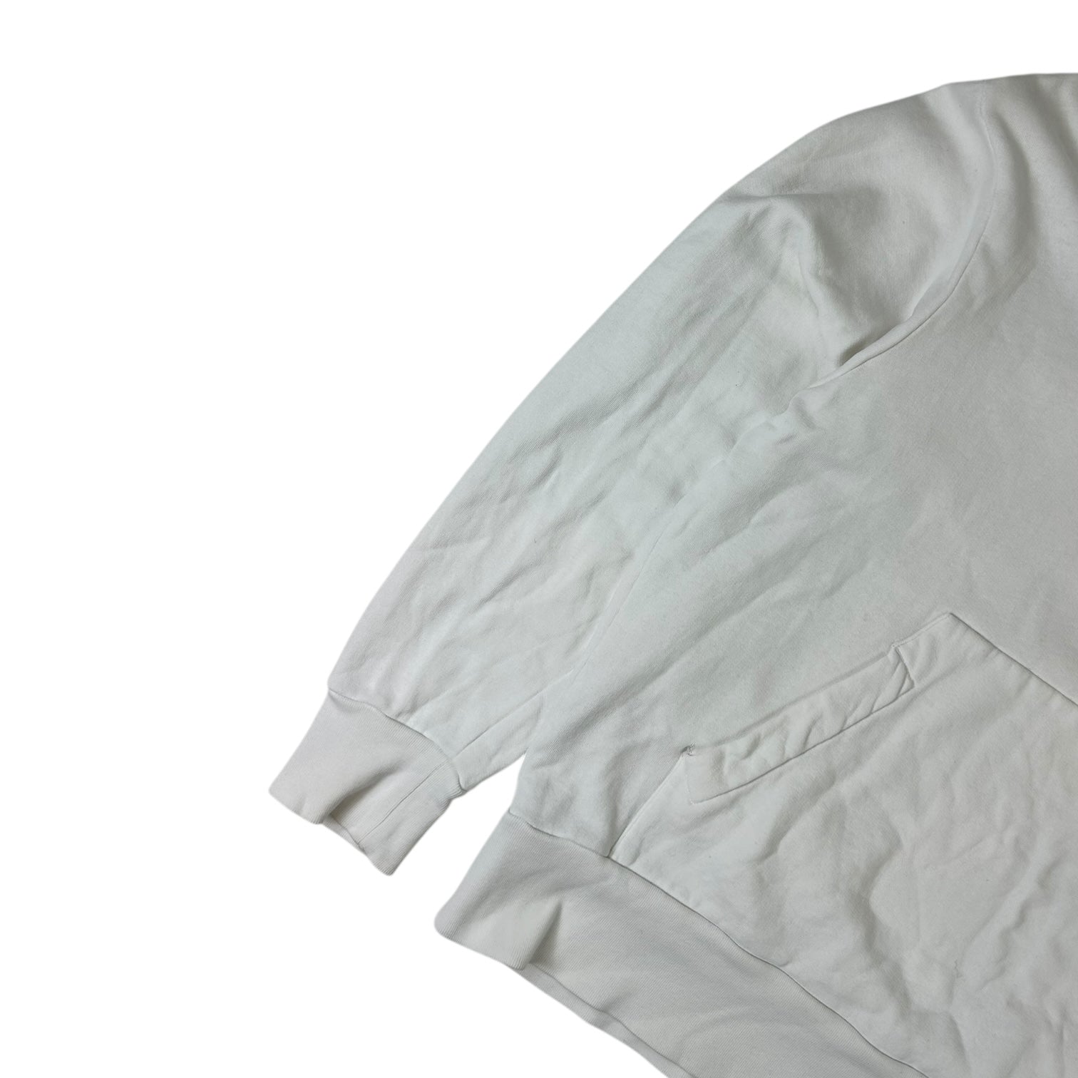 Acne Studios Fennis Evil Face Hoodie White
