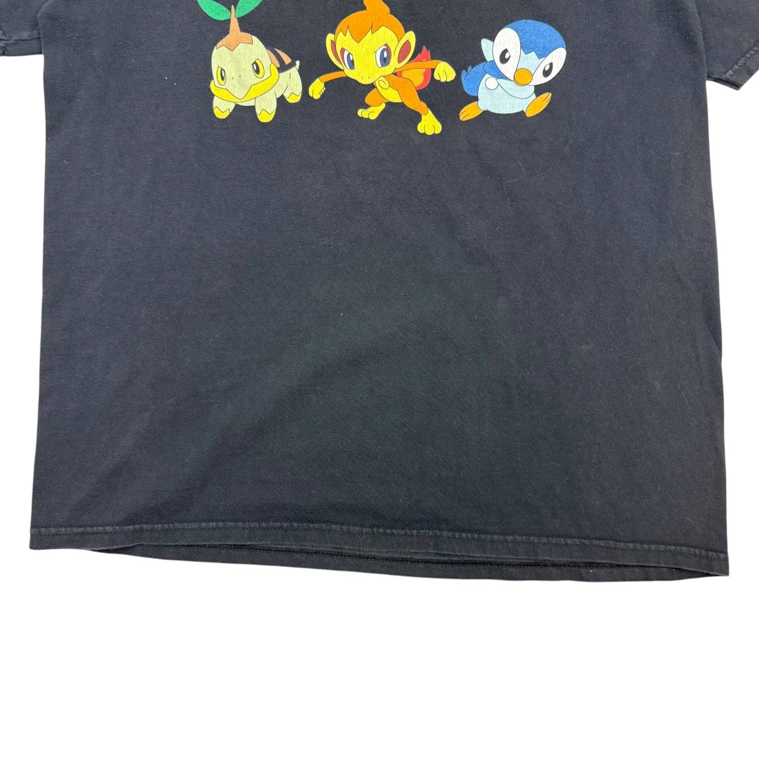 2007 Nintendo DS Pokémon Diamond & Pearl Promo Tee Black