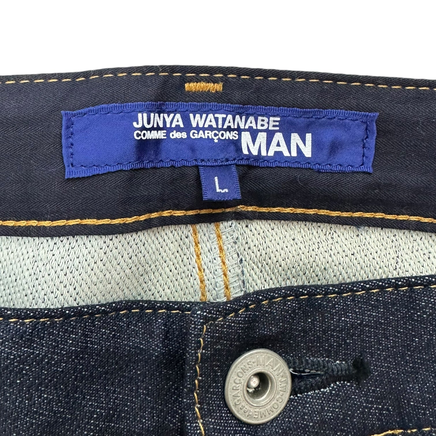 Comme Des Garçons X Junya Watanabe Man Reflector Jeans