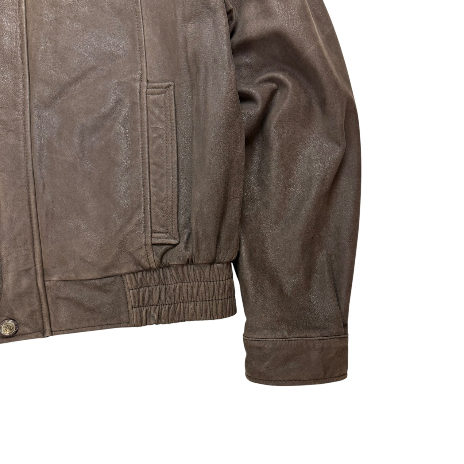 Vintage Danier Leather Jacket Brown