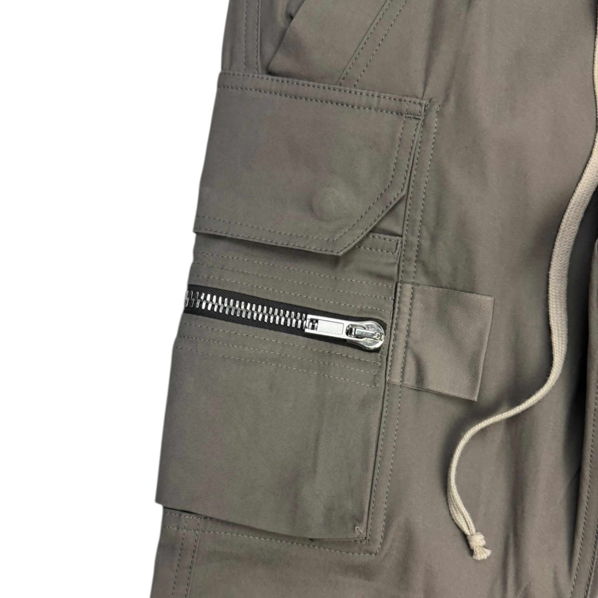 Rick Owens Mastodon Mega Cargo Pants Dust