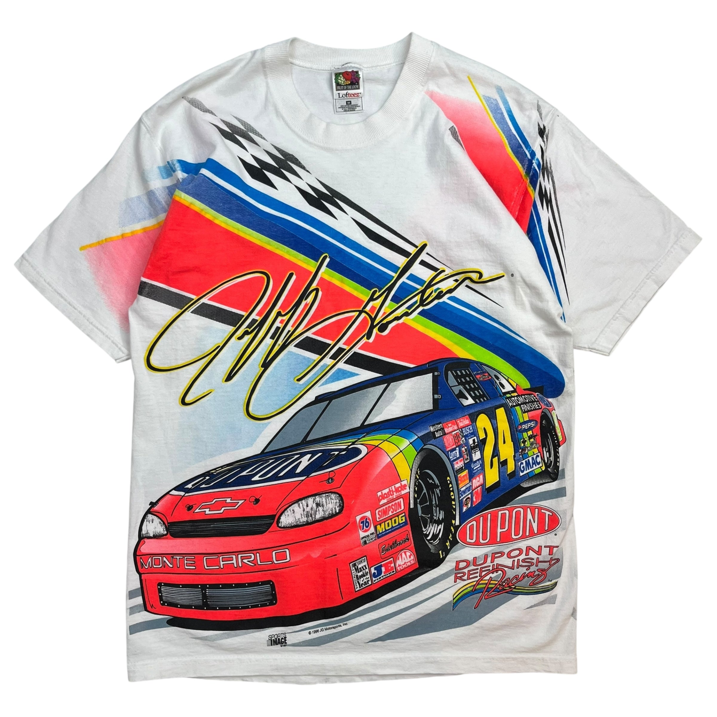 1996 Dupont Racing Tee White