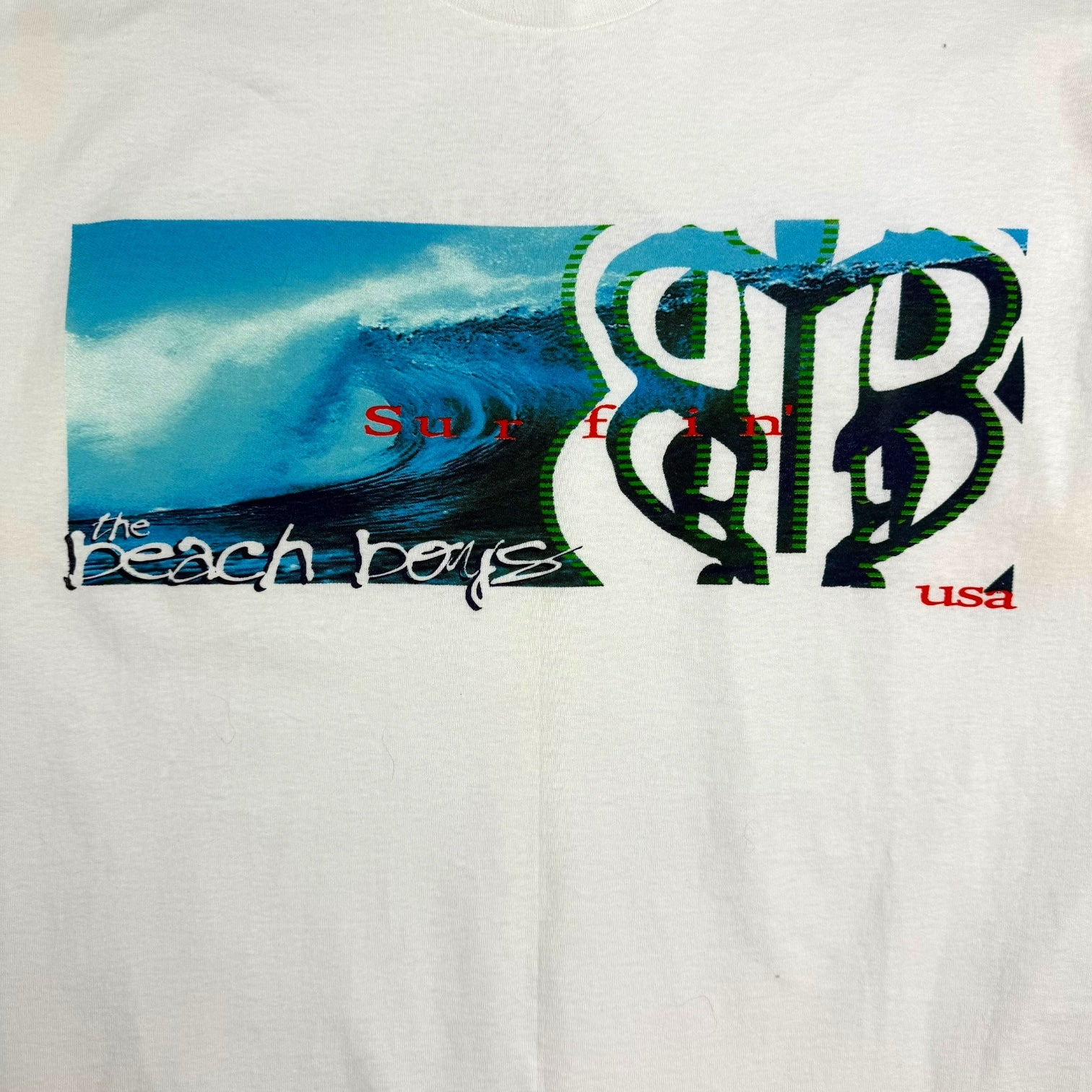 1999 Beach Boys Surfin USA Tee White