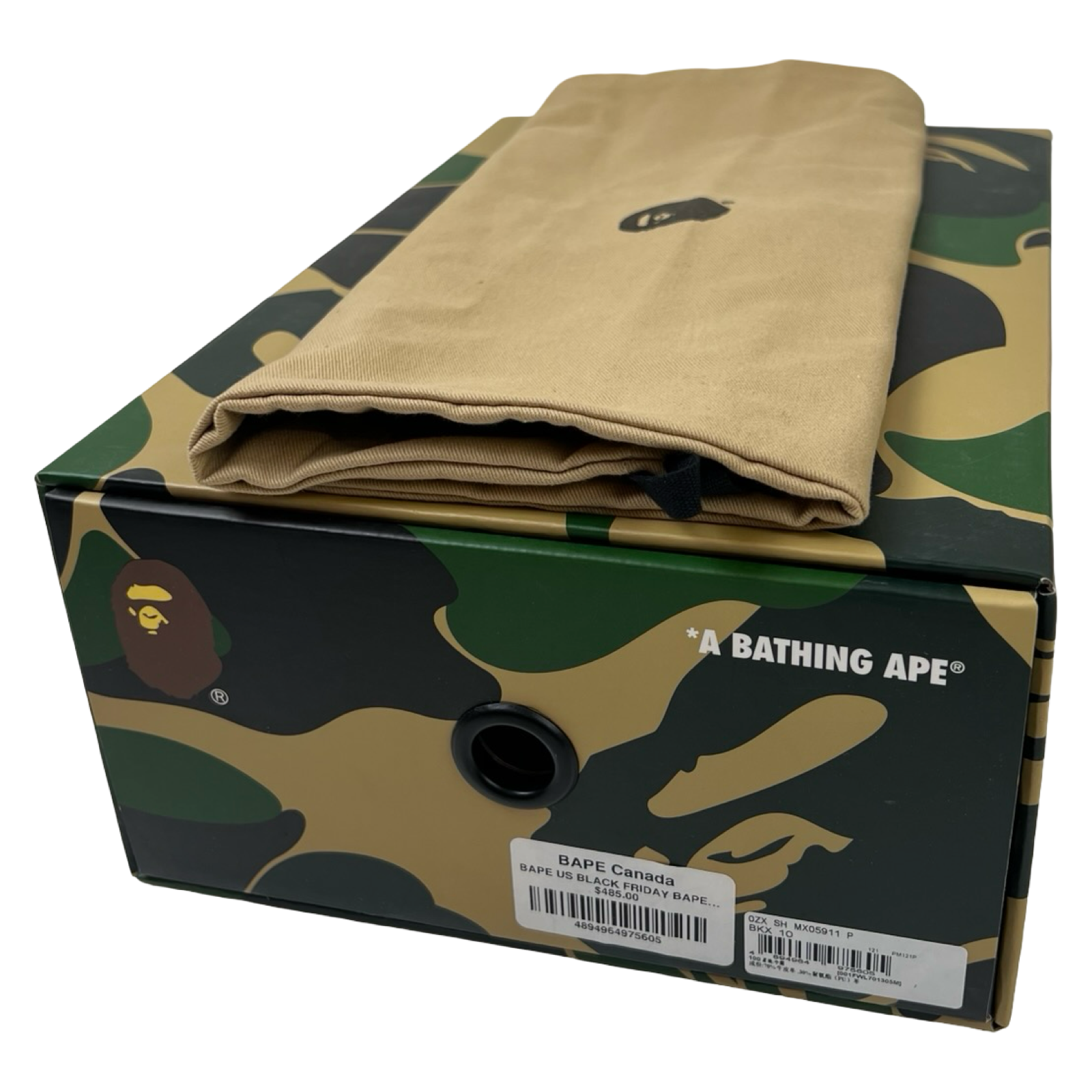 A Bathing Ape Bapesta Patent Leather Black (Used)