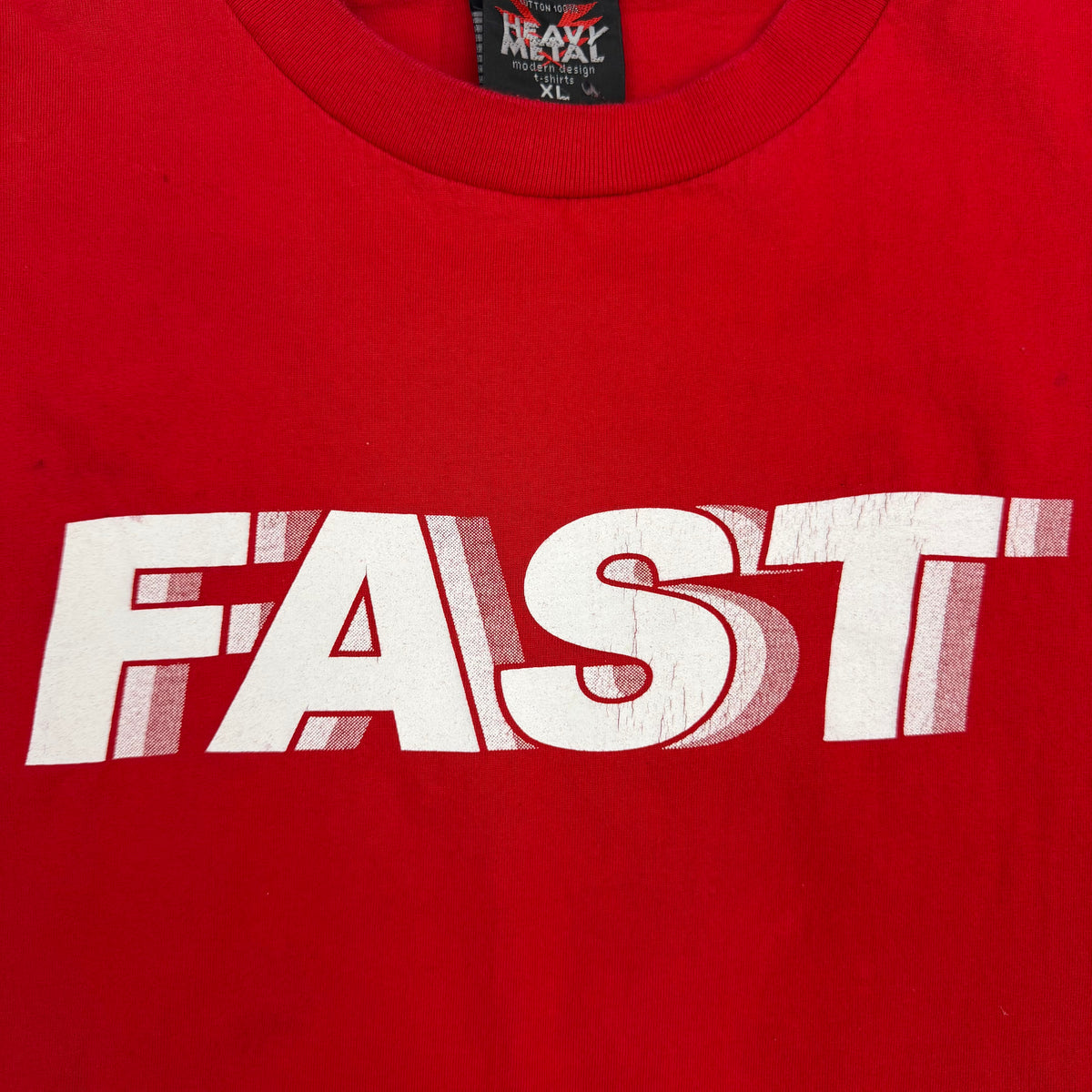 Vintage Kid Rock Fast Middle Finger Tee Red