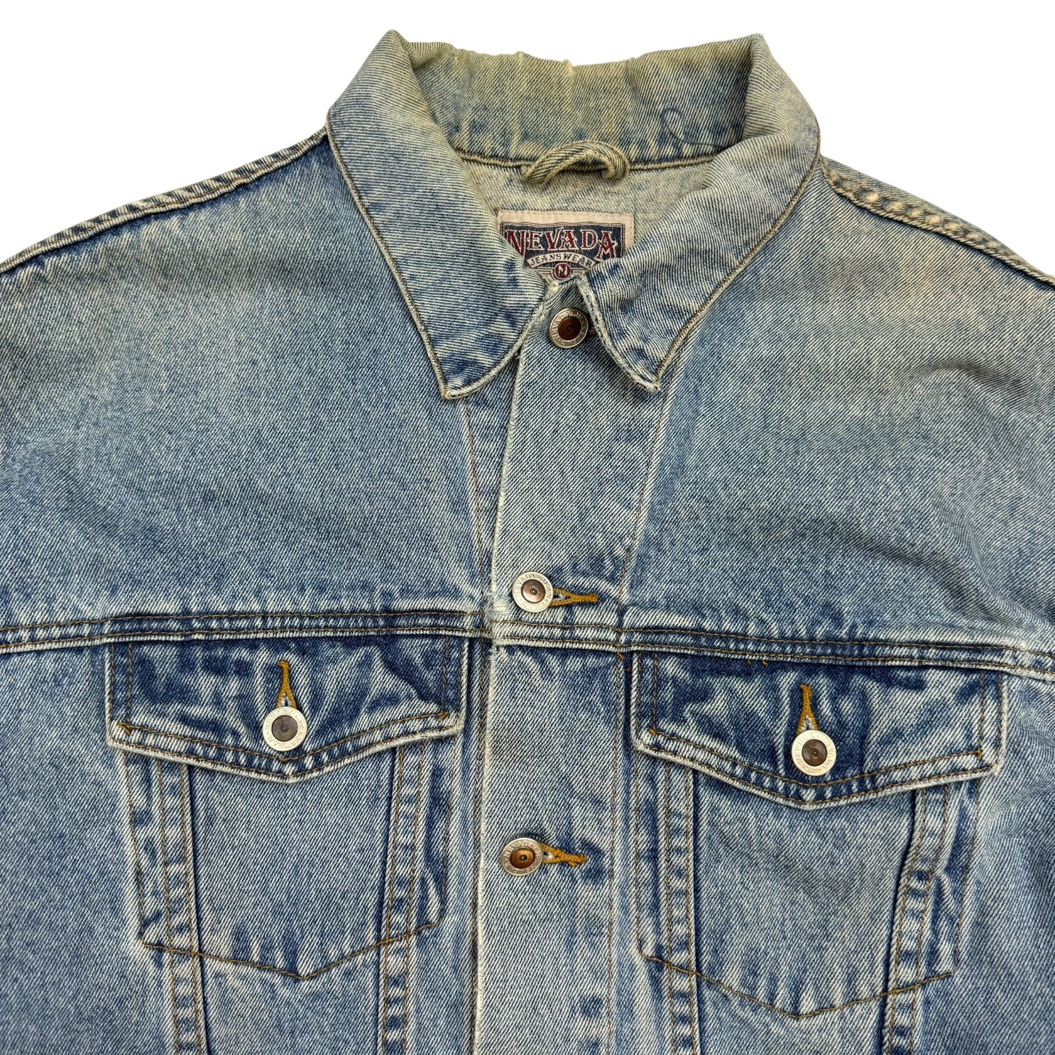 Vintage Nevada Denim Jacket Light Wash