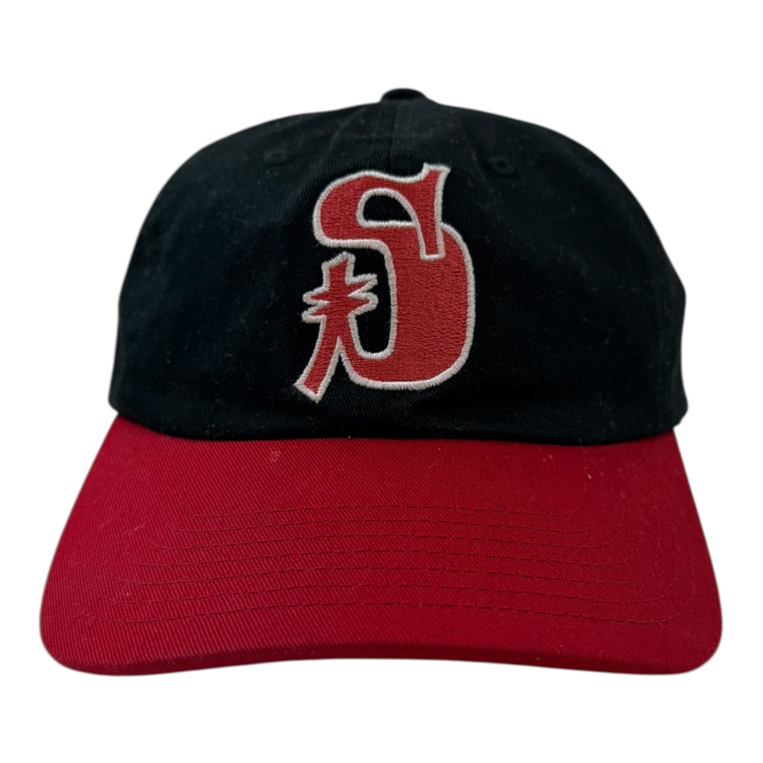 Stussy Vintage S Low Pro Cap Black/Red