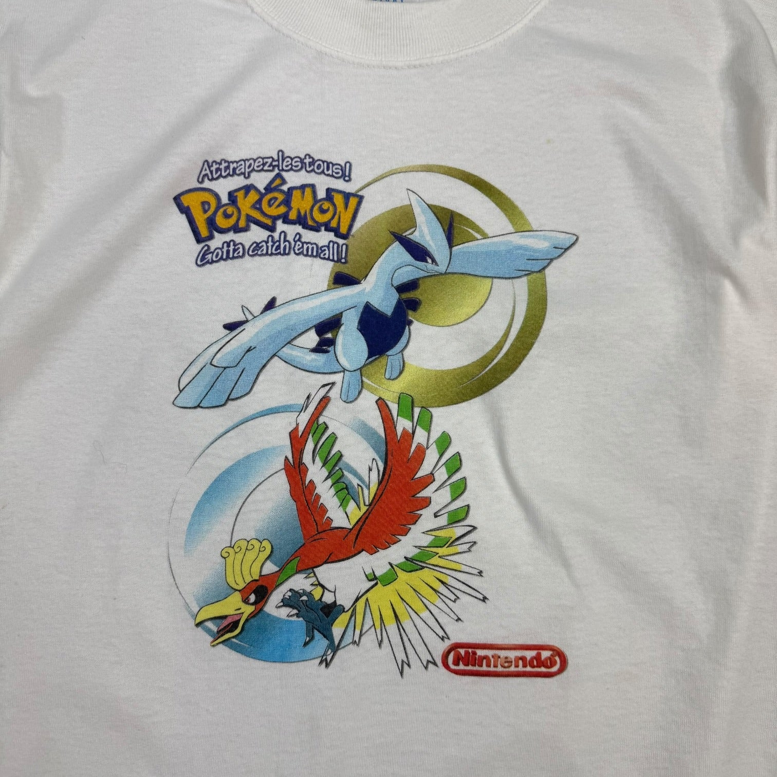 Vintage Pokémon Lugia & Ho-Oh Tee White