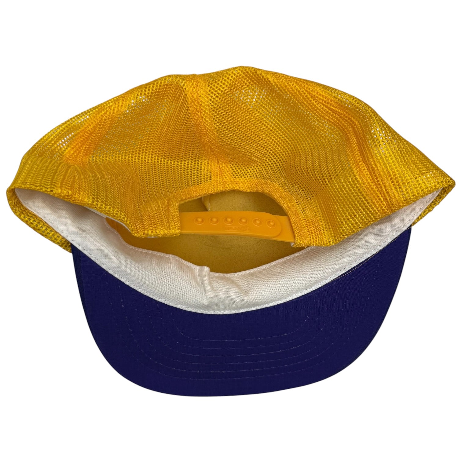 Vintage Playboy Trucker Hat Yellow