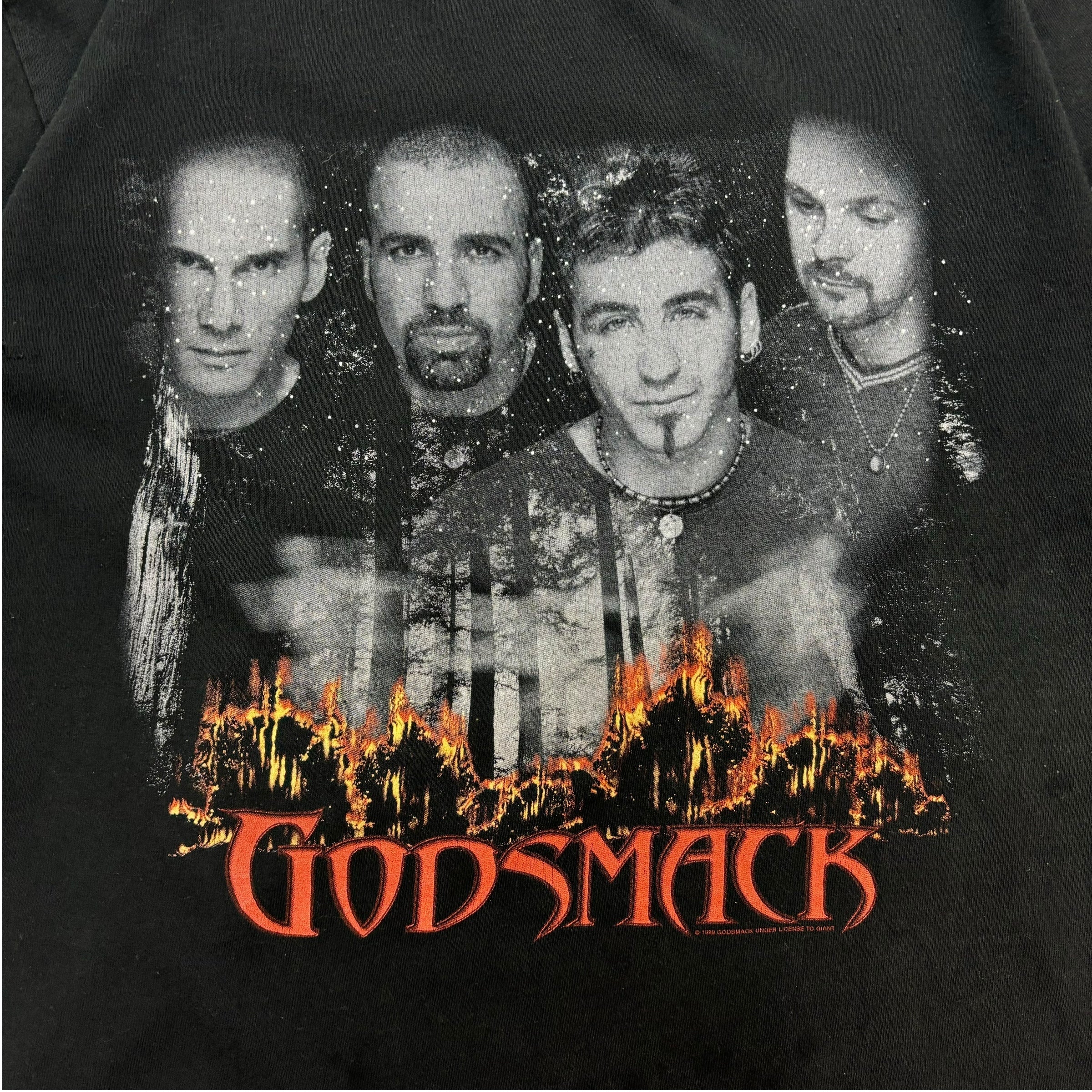 2000 Godsmack Smackfest Tour Tee Black