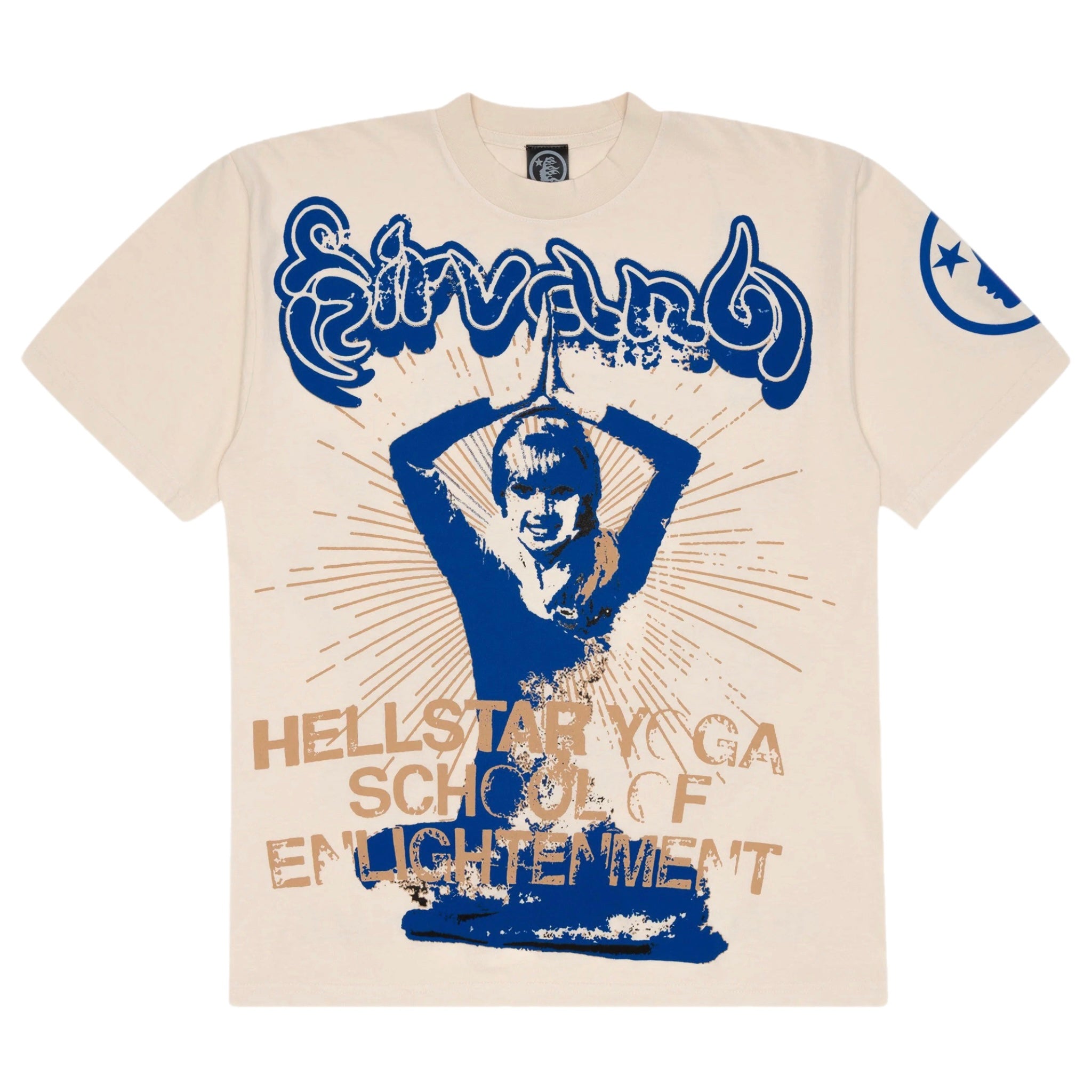 Hellstar Yoga Tee Cream