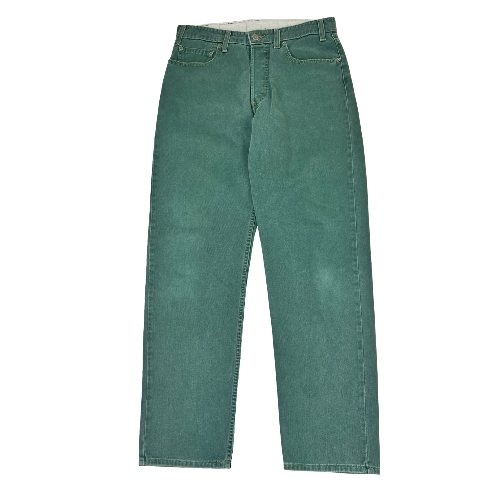 Vintage Levi’s 501 Coloured Denim Series Jean Green