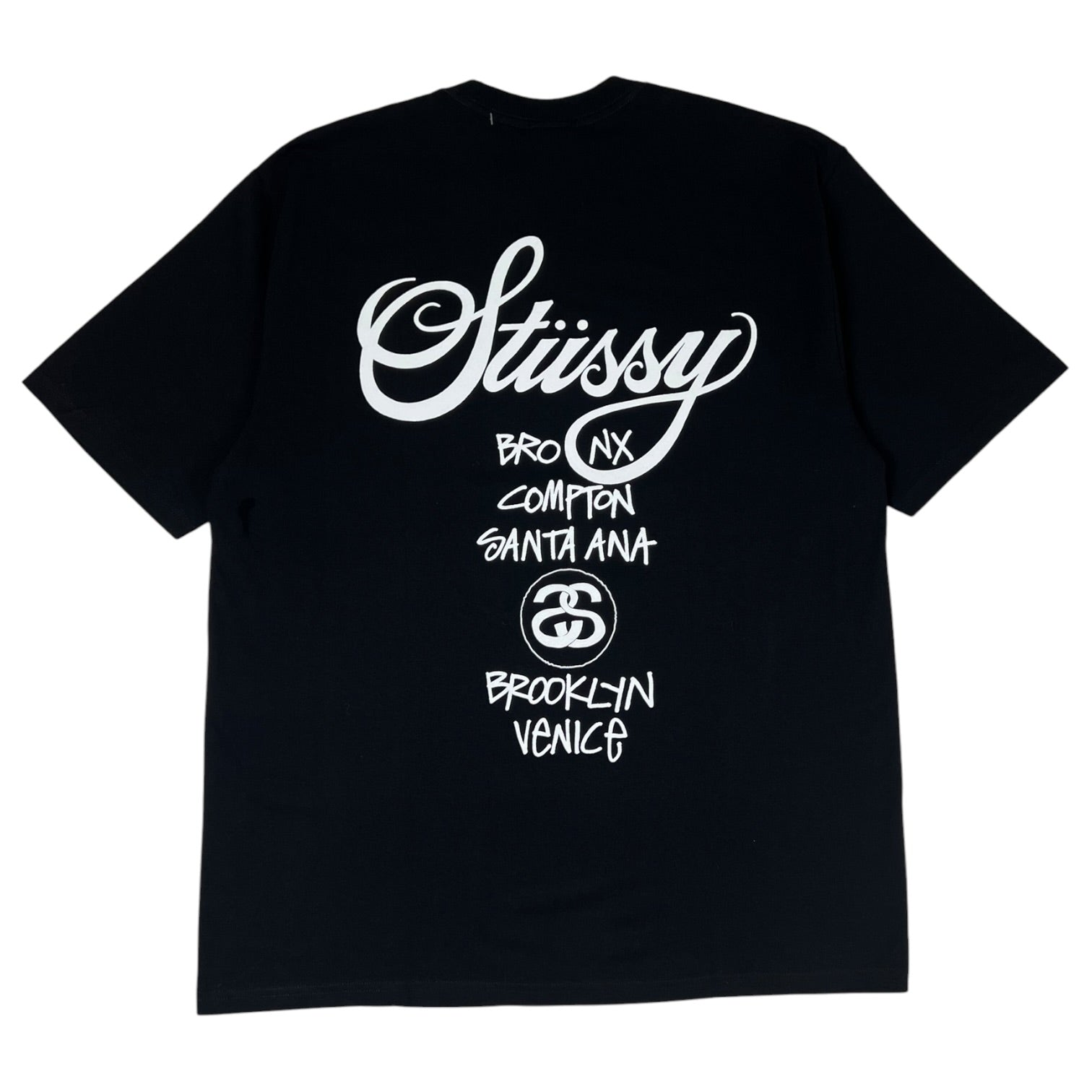 Stussy World Tour T-Shirt Black