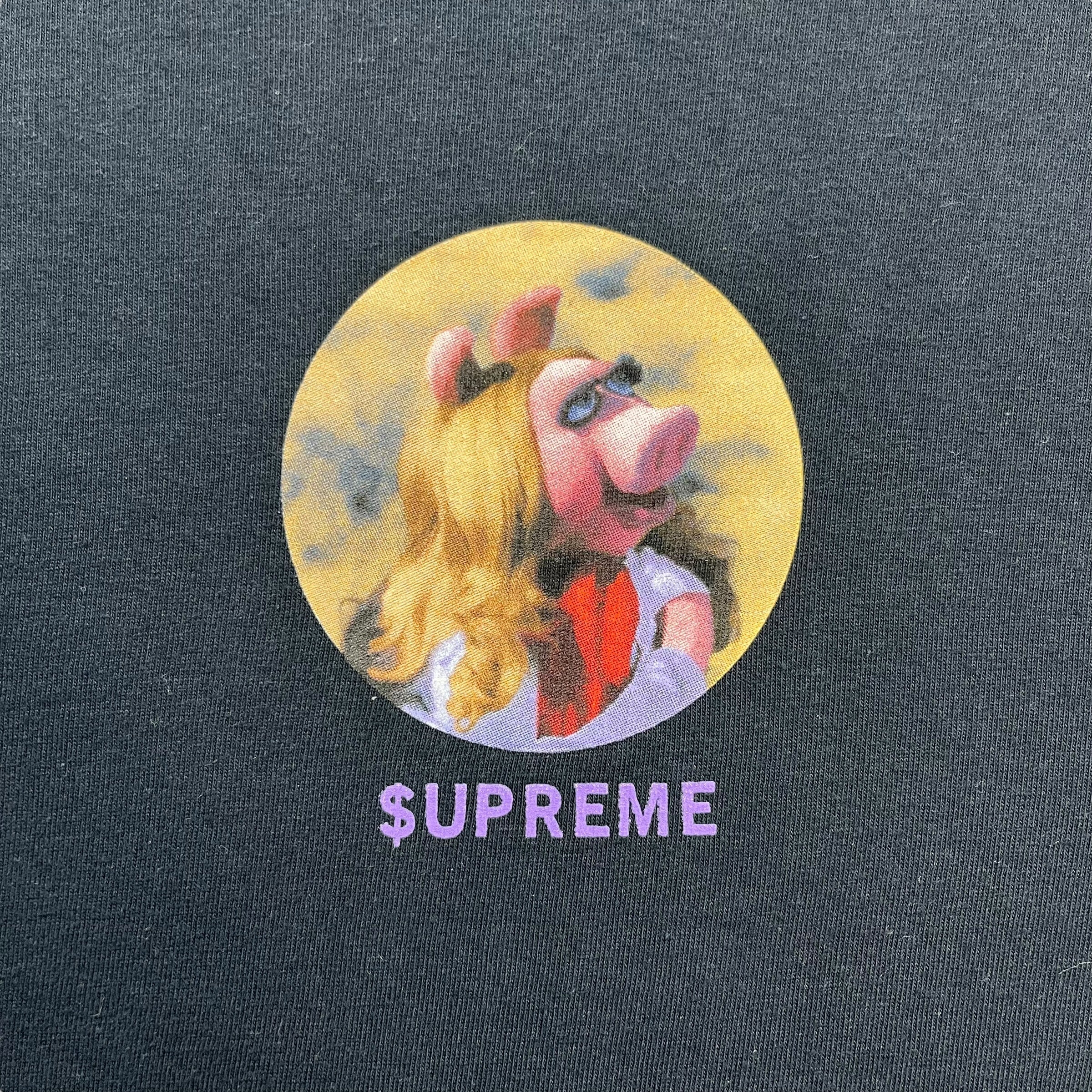 Supreme Miss Piggy Tee Black