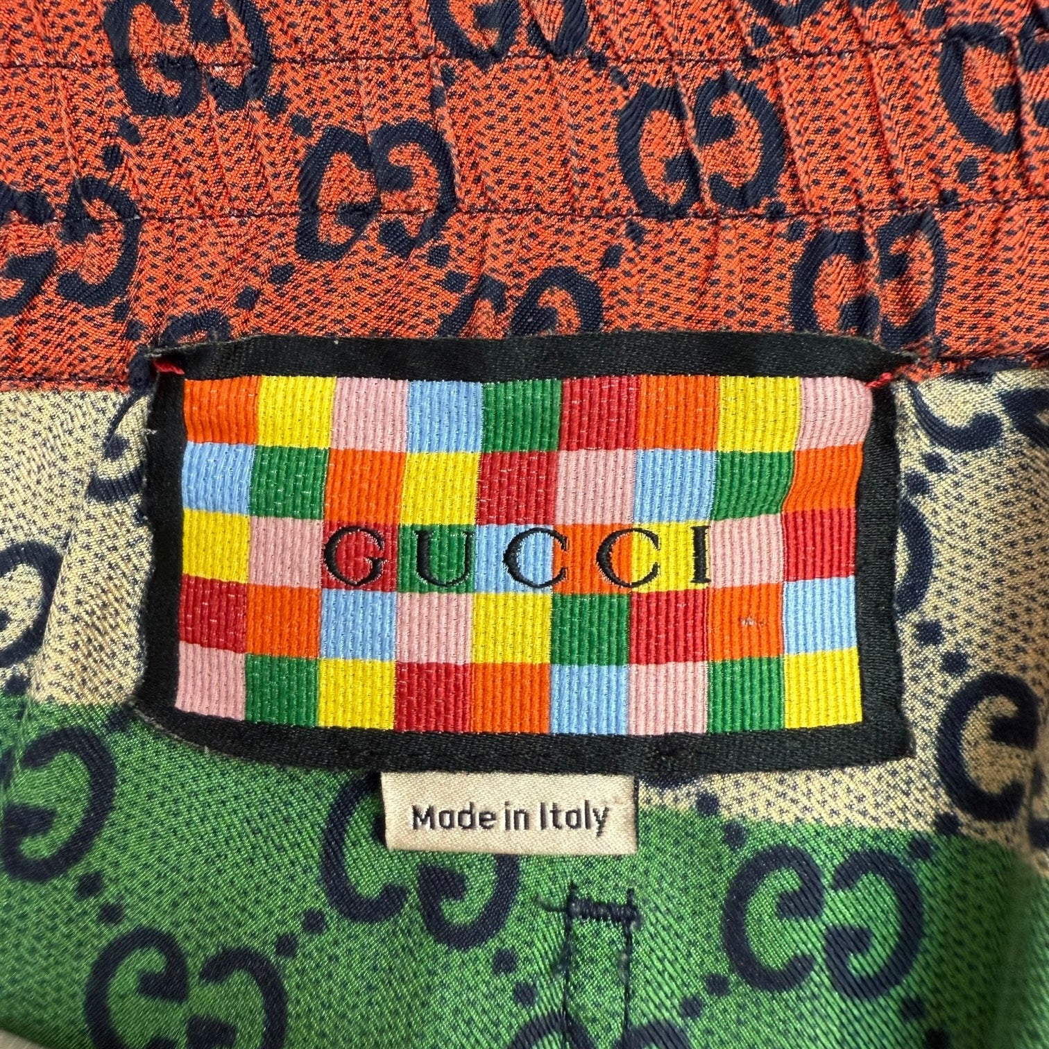 Gucci GG Silk Shorts Multicolour