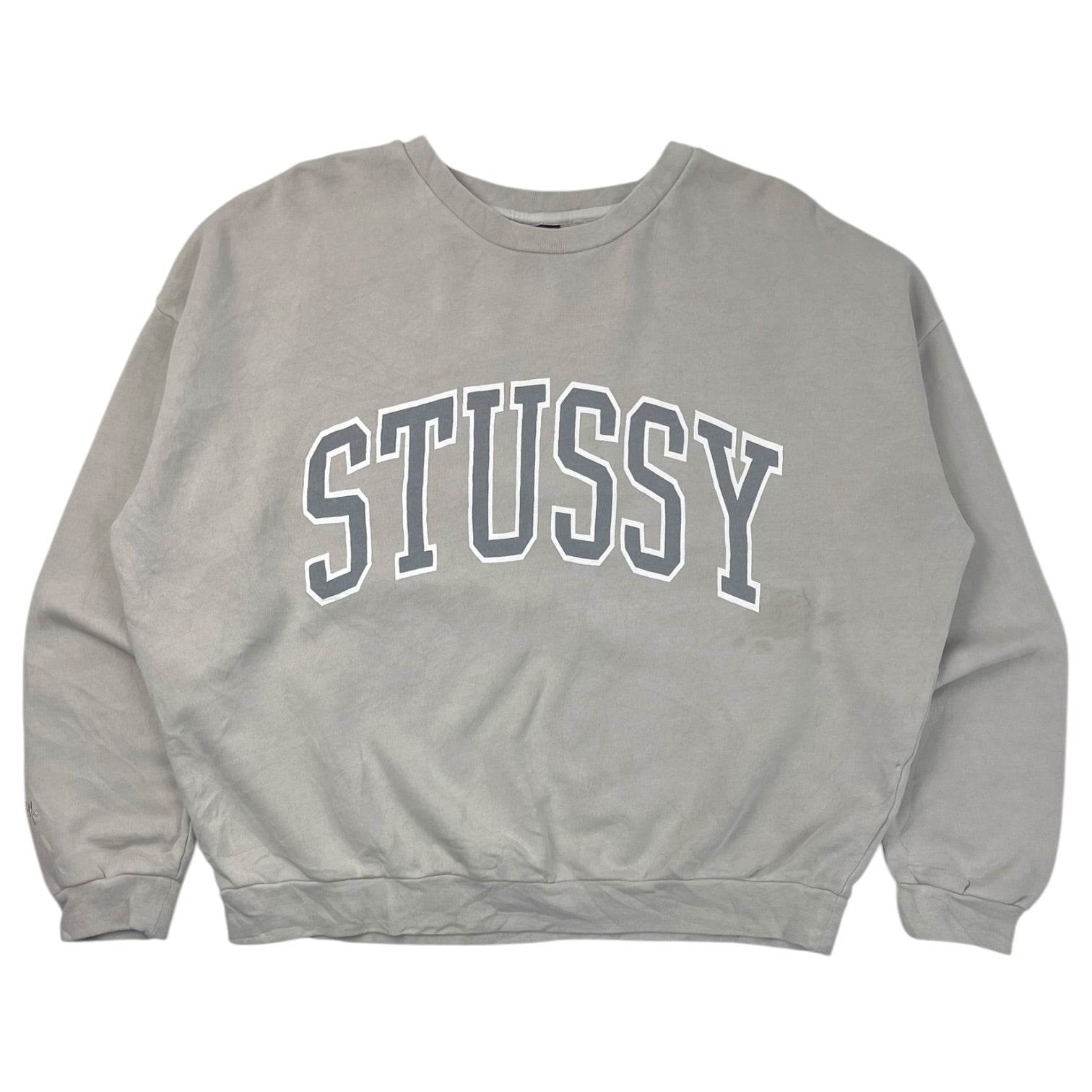 W) Stussy Australia Crewneck Beige
