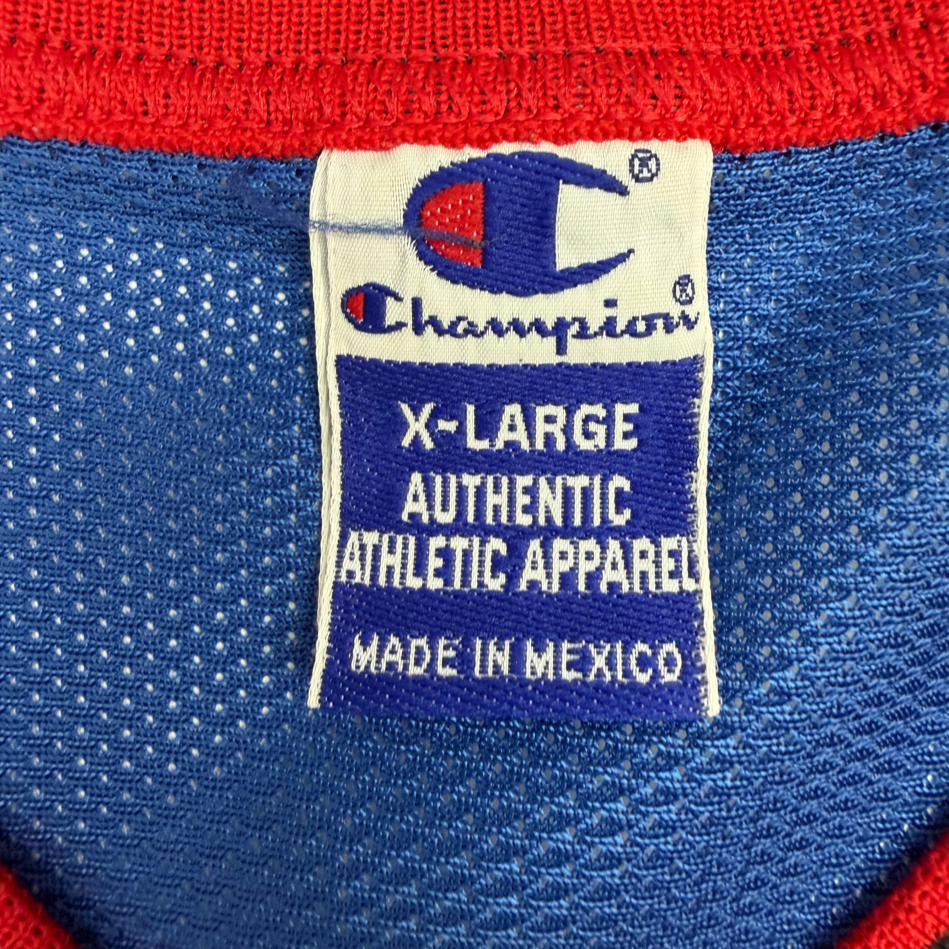 Vintage Allen Iverson Philadelphia 76ers Champion Jersey Blue