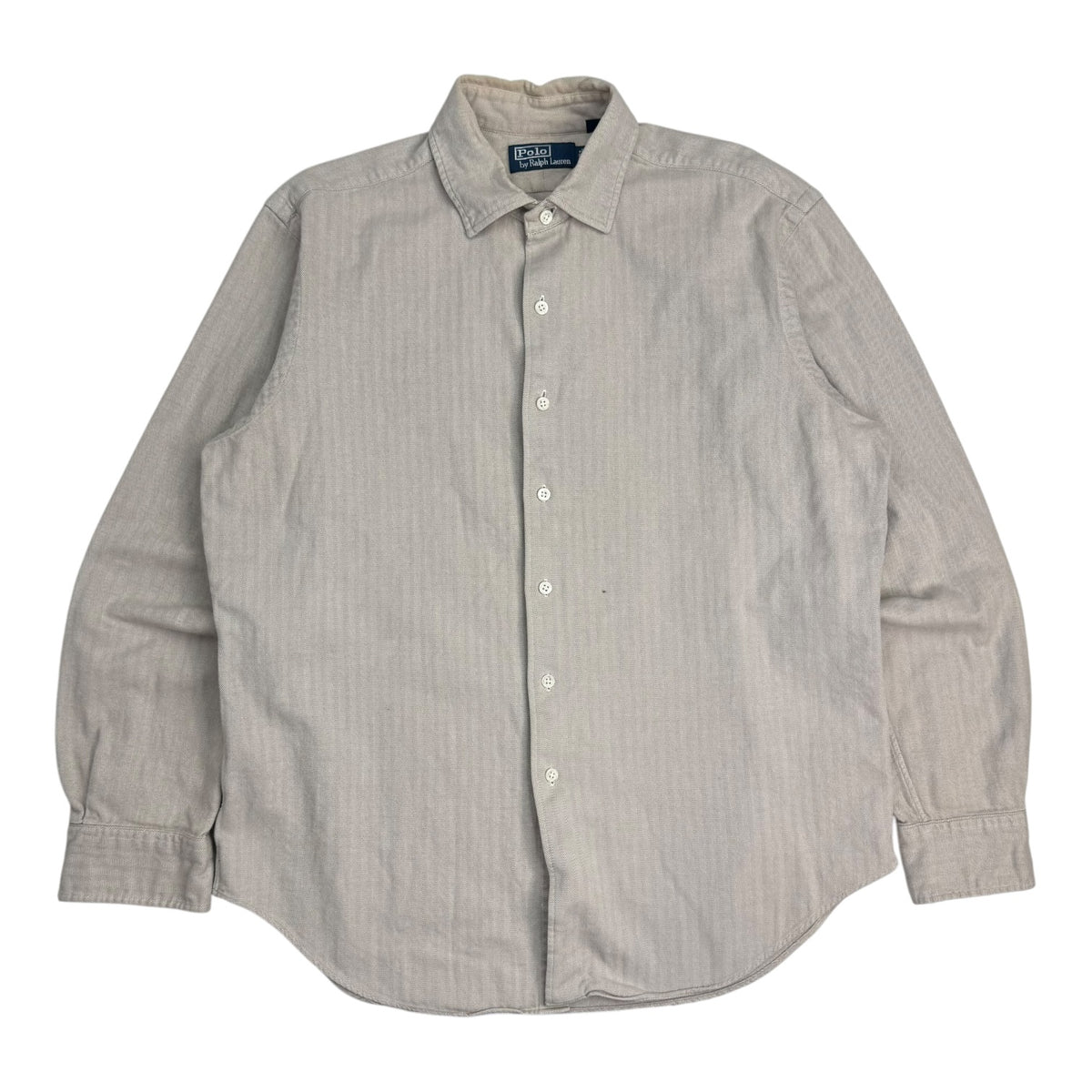 Vintage Polo Ralph Lauren Button Up Shirt Cream