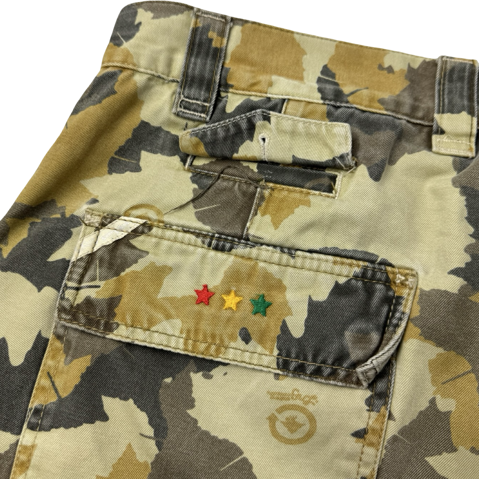Vintage Y2K LRG Camo Cargo Shorts