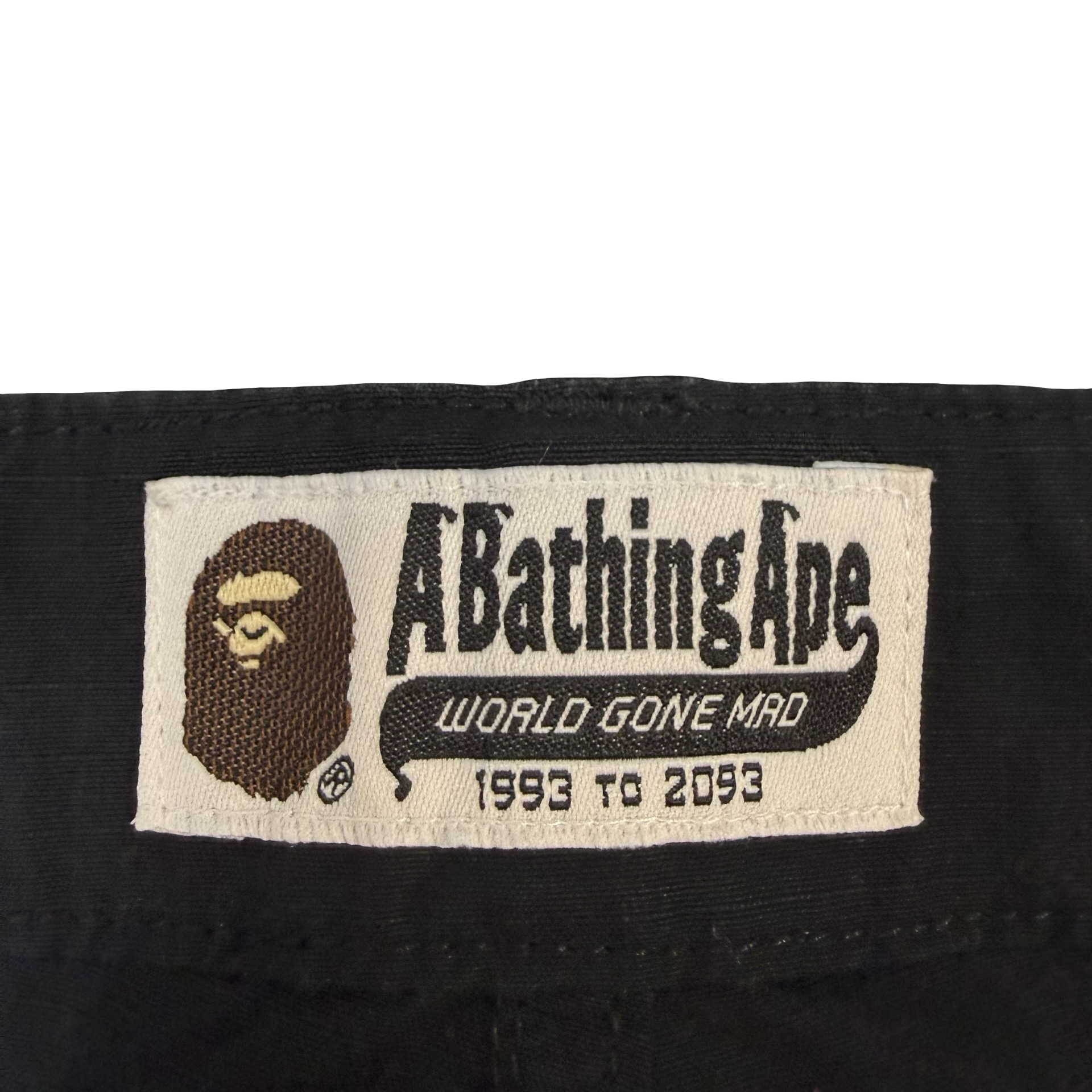 A Bathing Ape Cargo Pants Black