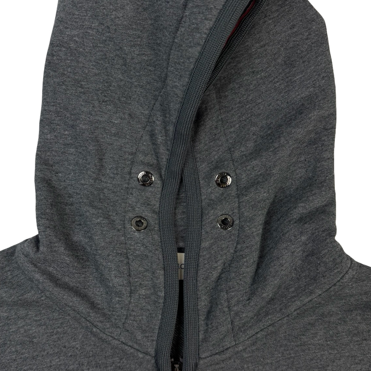 Moncler Maglia Cardigan Hoodie Grey