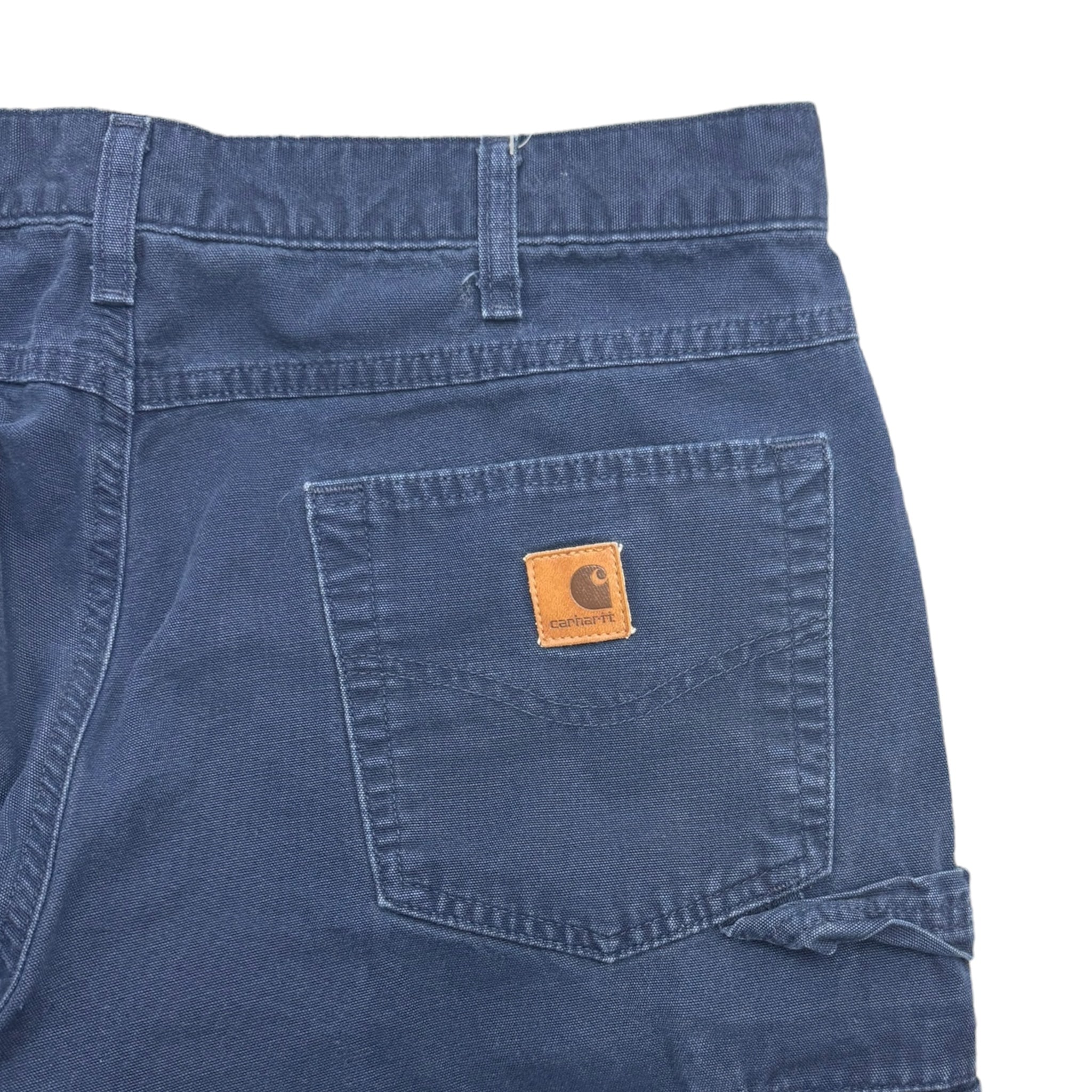 Vintage Carhartt Carpenter Bottom Blue