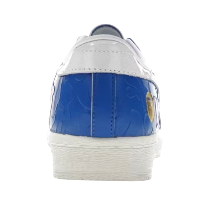 Bape X Adidas Superstar Vintage Blue
