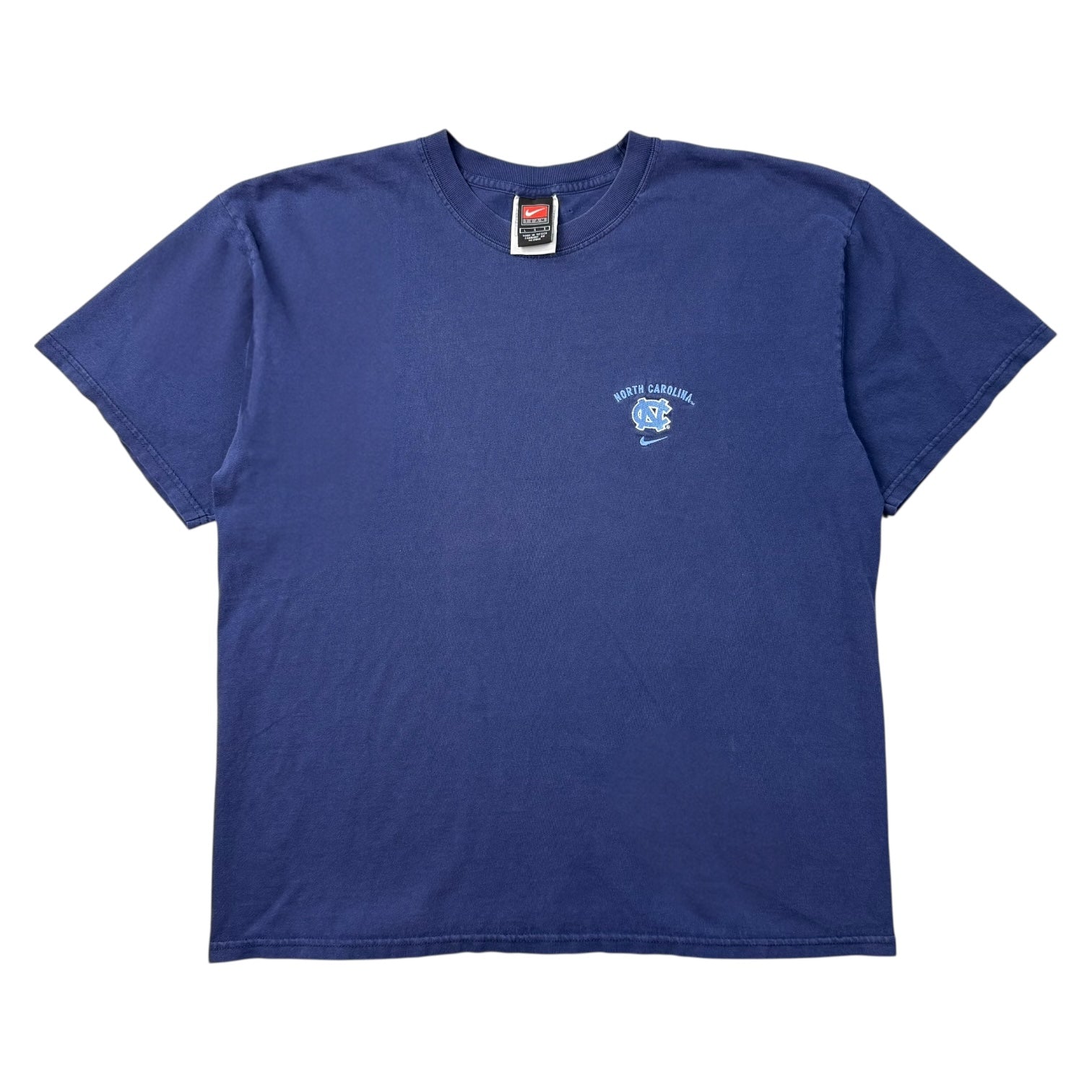 Vintage Nike Teams North Carolina Tee Navy Blue
