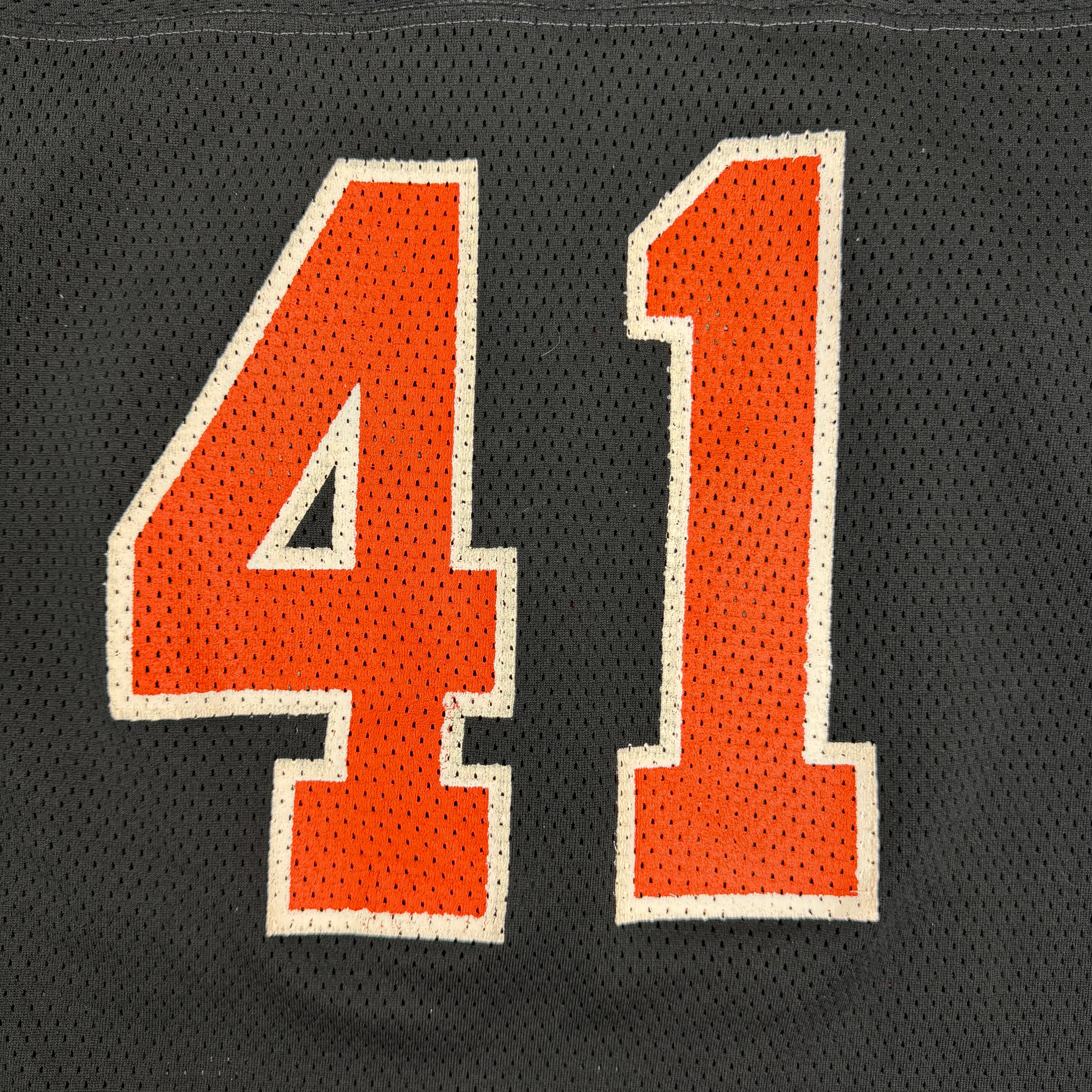 Vintage Voyageurs Football Jersey Black/Orange