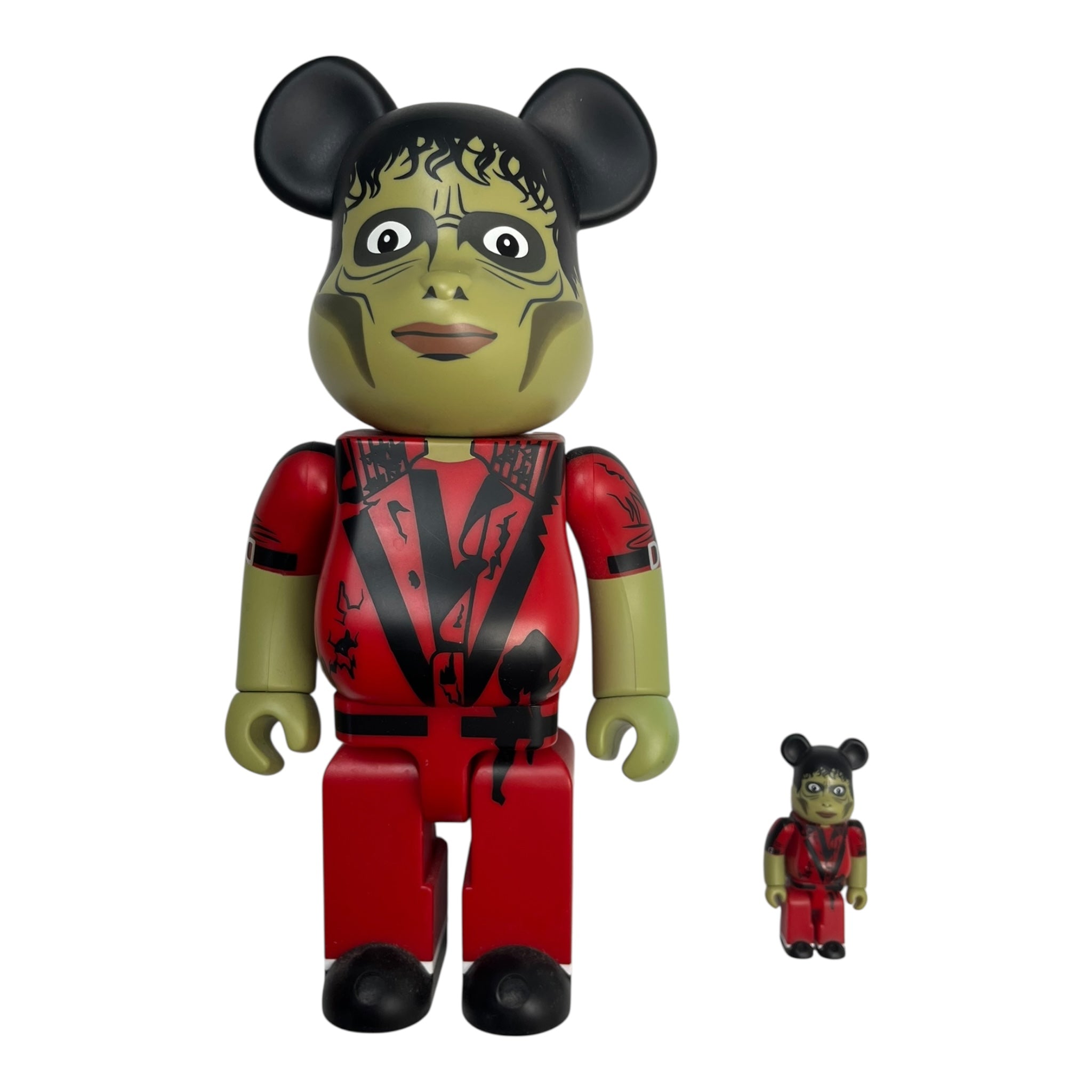 BearBrick Michael Jackson Zombie Vinyl Toy Set