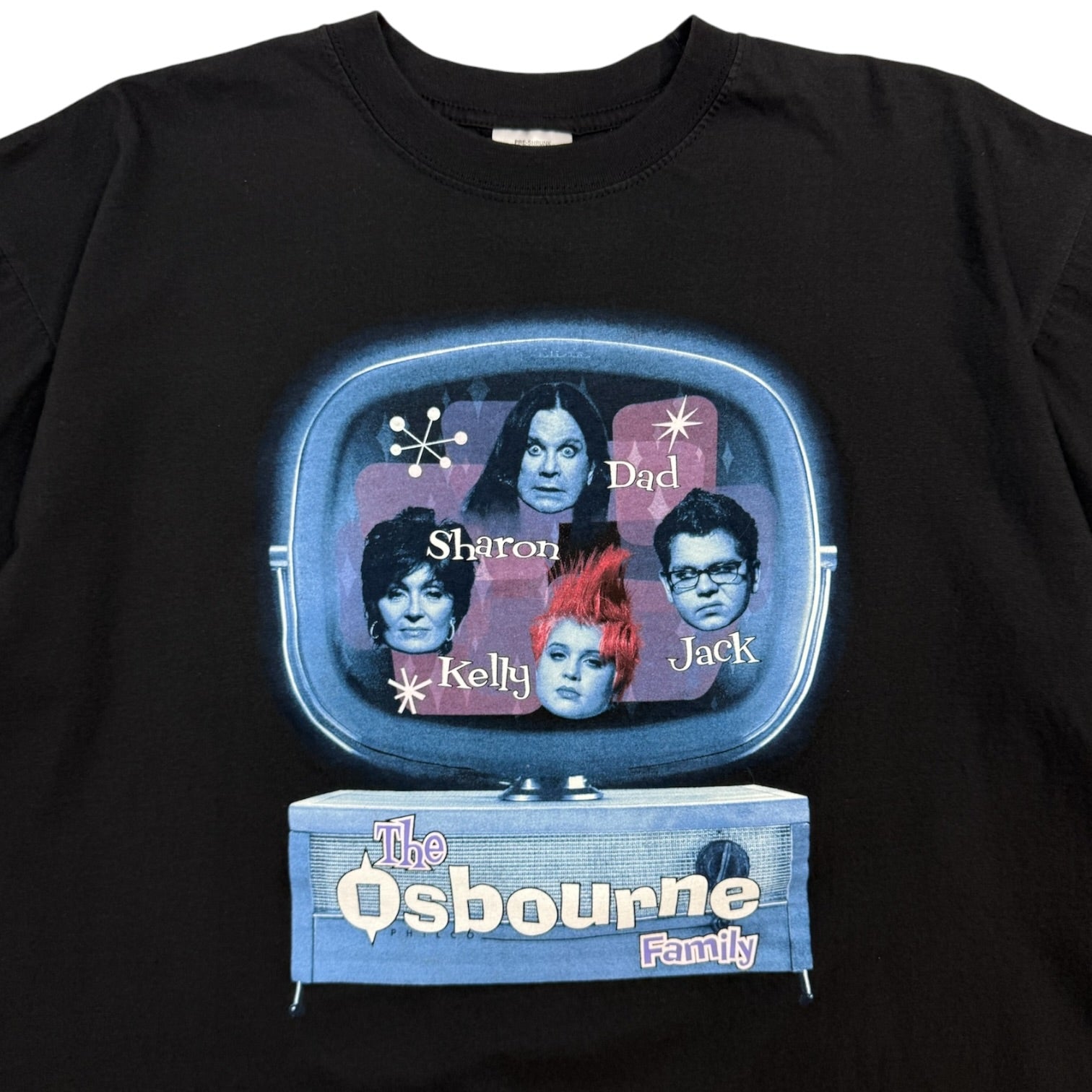 Vintage The Osbourne Family T-Shirt Black