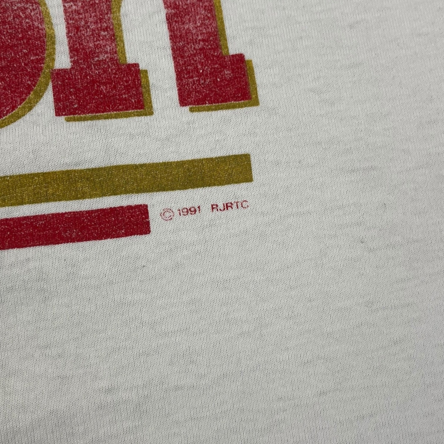 1992 Winston Cigarettes Summer Promo T-Shirt White