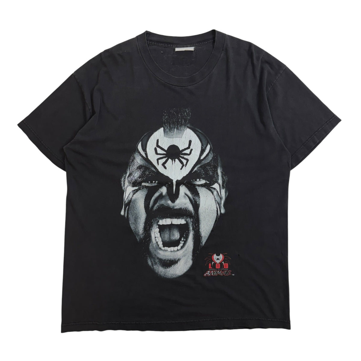 Vintage 1997 WWF Legion of Doom Warrior T-Shirt Black